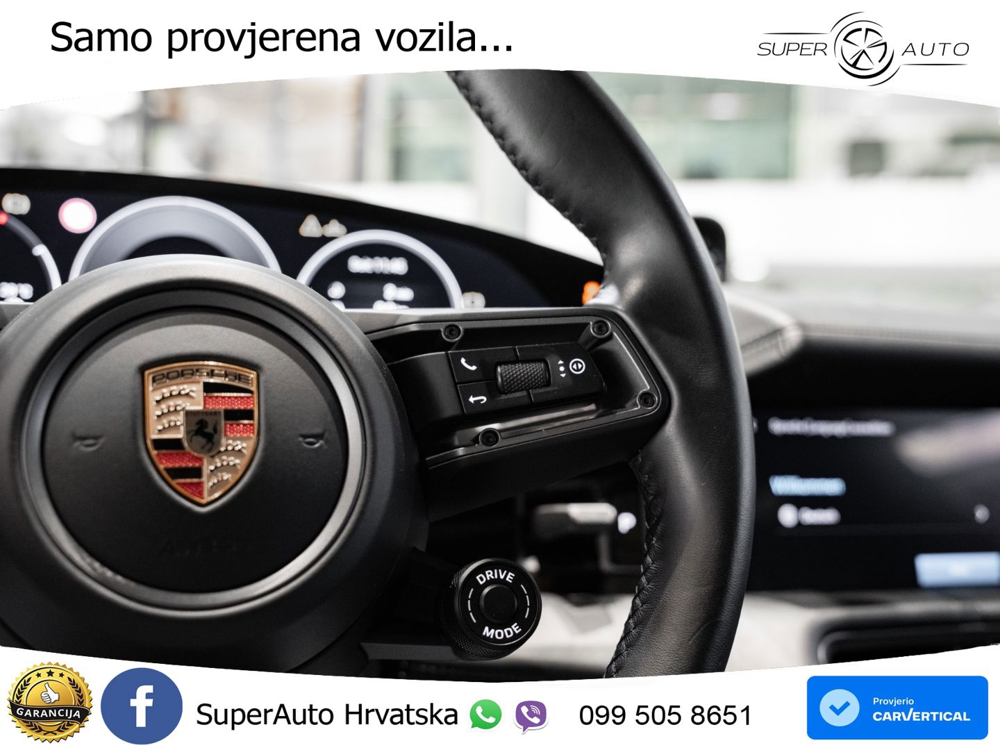 Porsche Taycan Sport Turismo 4S 105 kWh (598 KS)