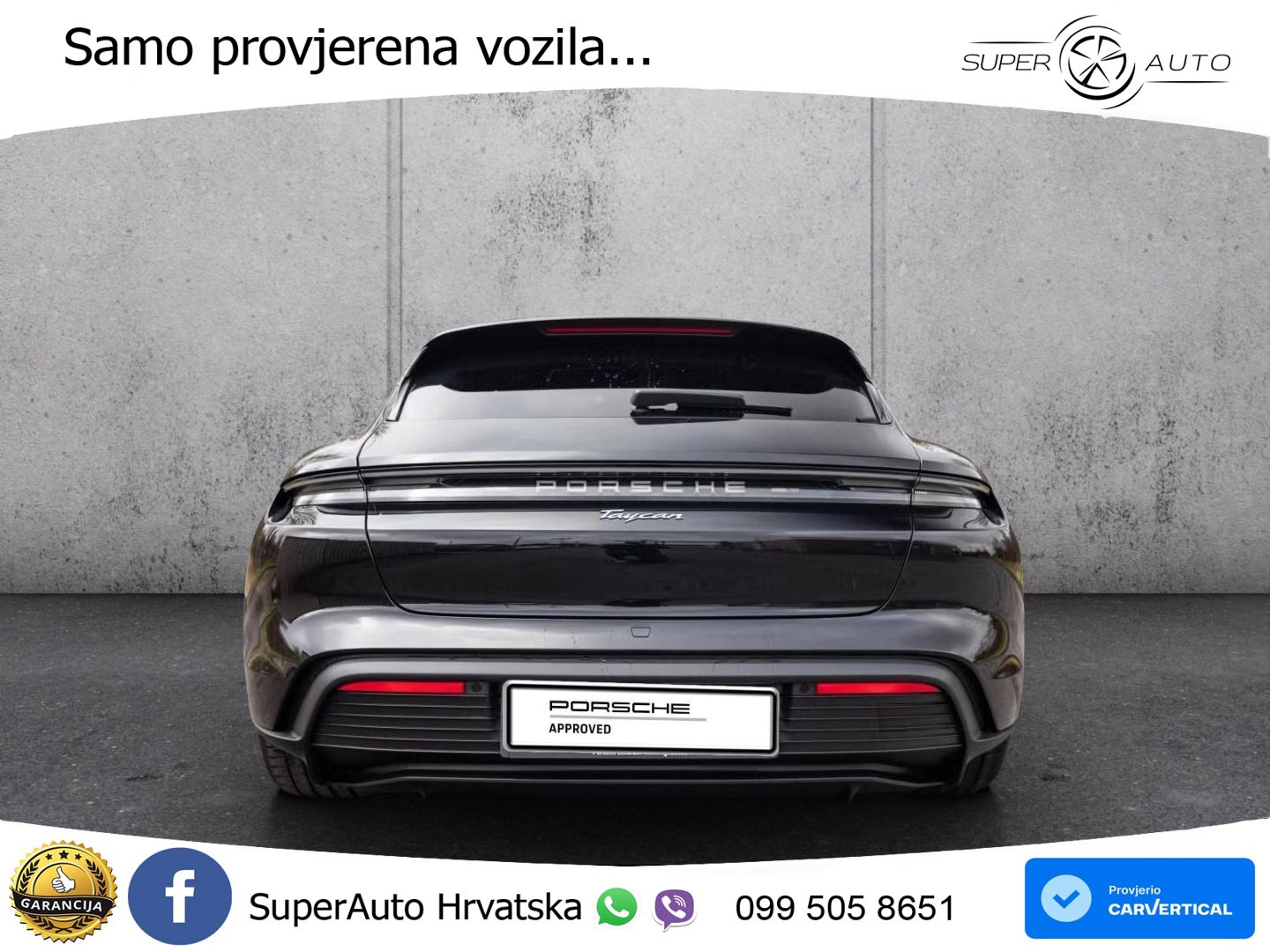 Porsche Taycan Sport Turismo 105 kWh (435 KS)