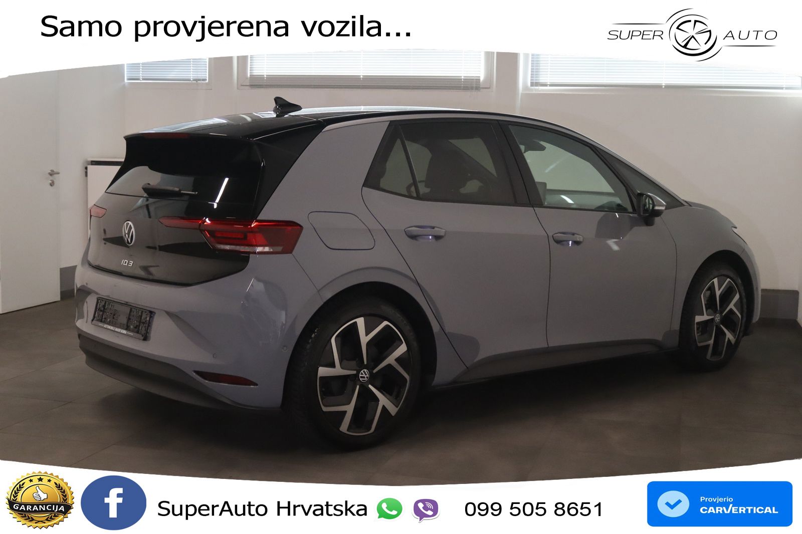 Volkswagen ID.3 Pro 62 kWh (204 KS) LED+GR SJED+ACC
