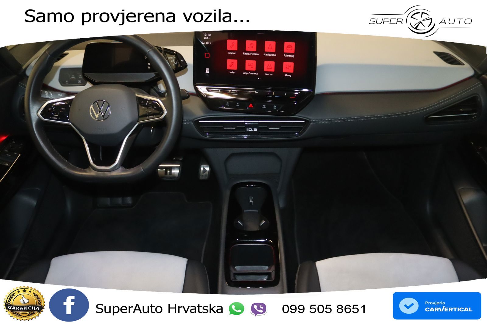 Volkswagen ID.3 Pro 62 kWh (204 KS) LED+GR SJED+ACC
