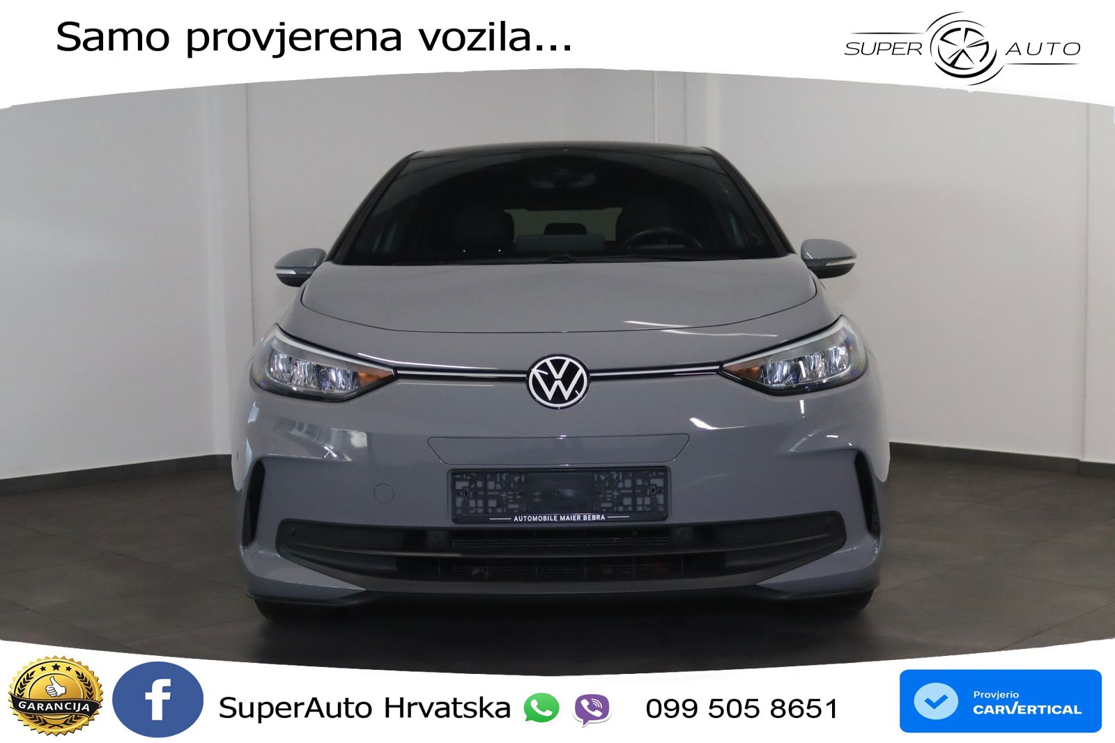 Volkswagen ID.3 Pro 62 kWh (204 KS) LED+GR SJED+ACC