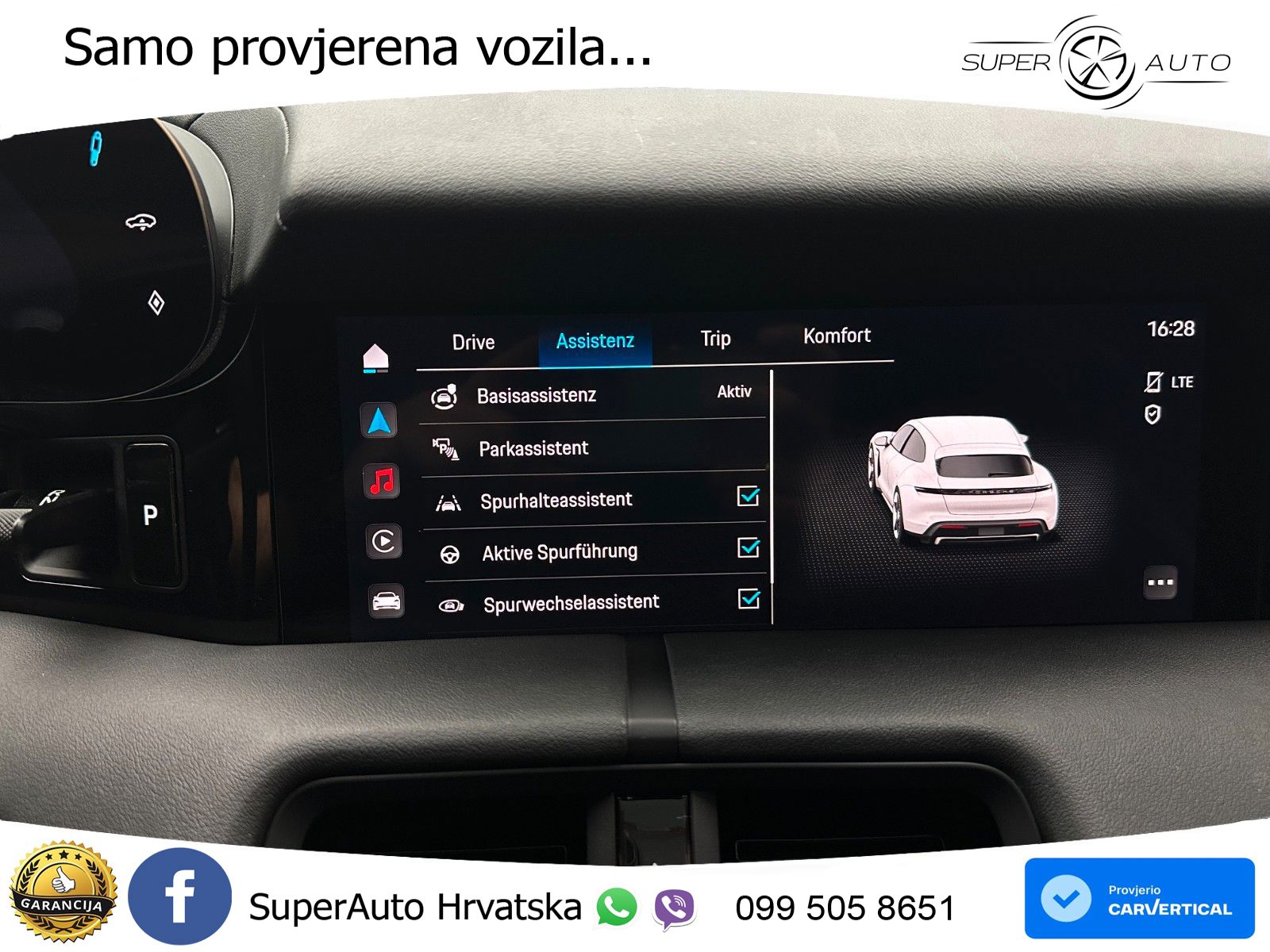 Porsche Taycan Sport Turismo GTS Performance Plus 93.4 kWh (598 KS)