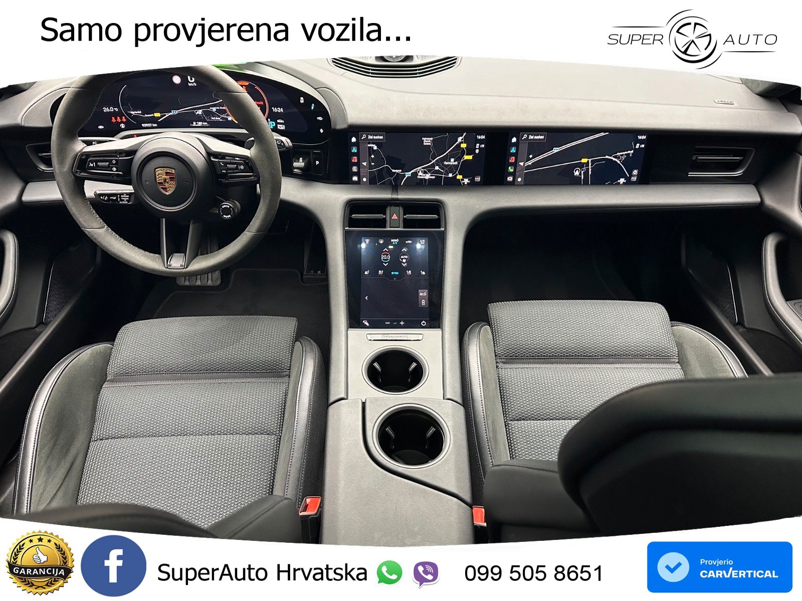 Porsche Taycan Sport Turismo GTS Performance Plus 93.4 kWh (598 KS)