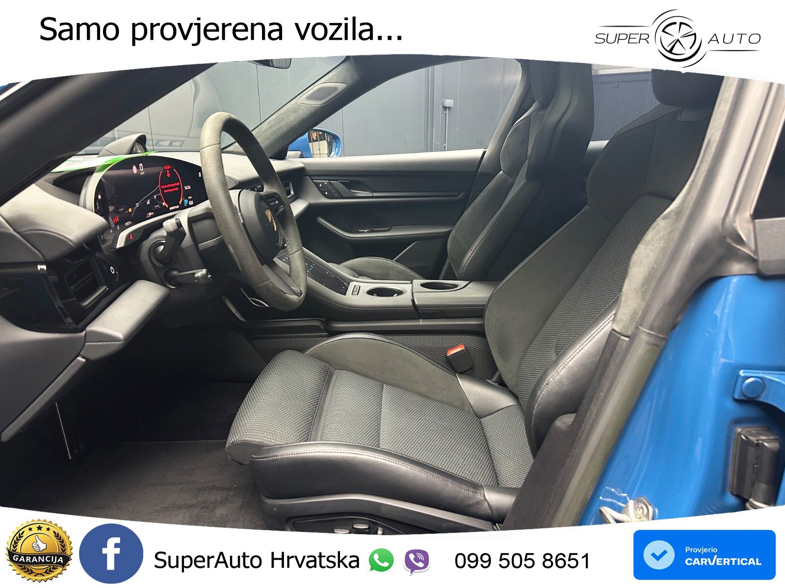 Porsche Taycan Sport Turismo GTS Performance Plus 93.4 kWh (598 KS)