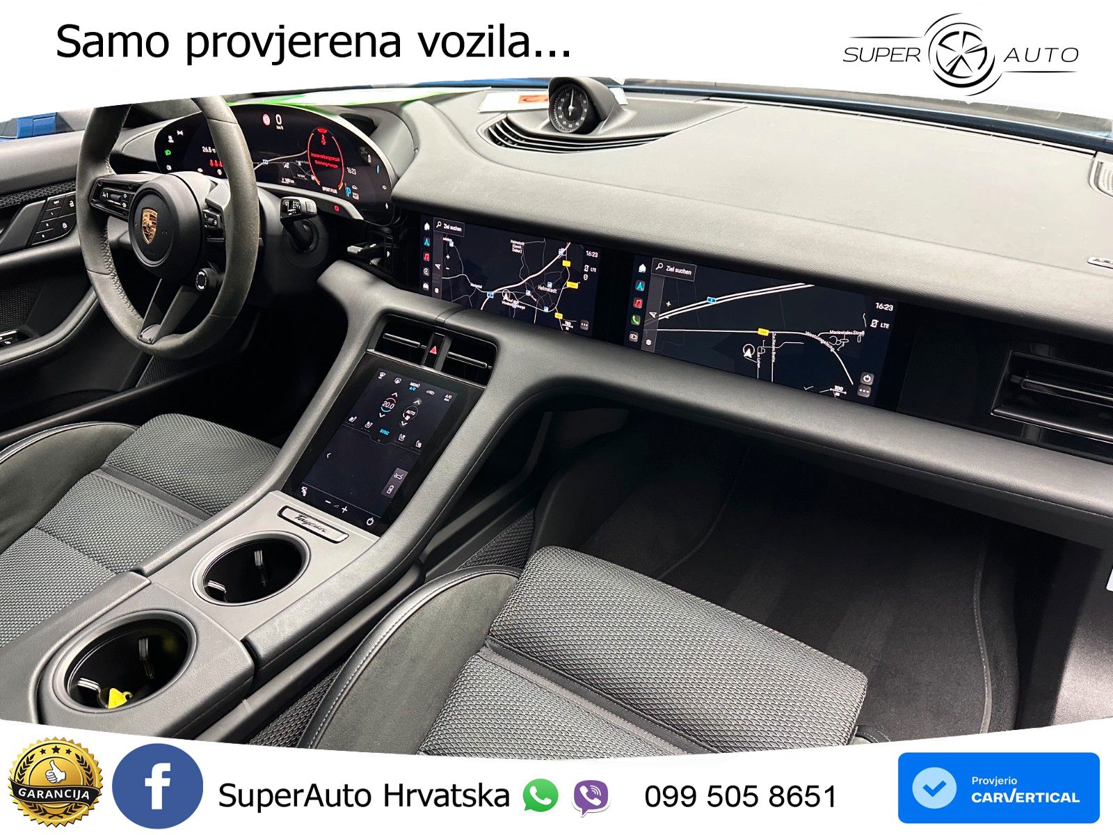 Porsche Taycan Sport Turismo GTS Performance Plus 93.4 kWh (598 KS)