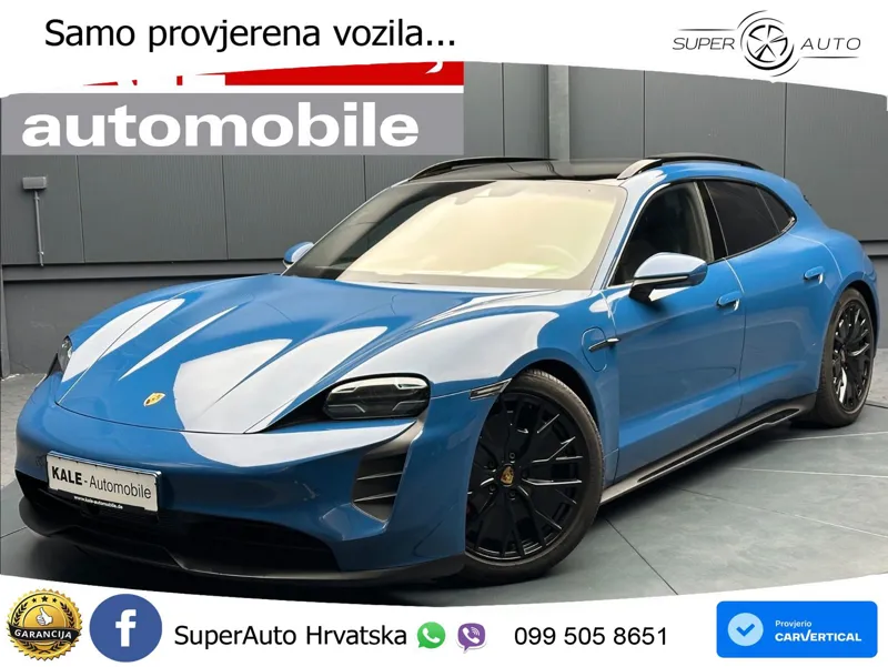 Porsche Taycan Sport Turismo GTS Performance Plus 93.4 kWh (598 KS)