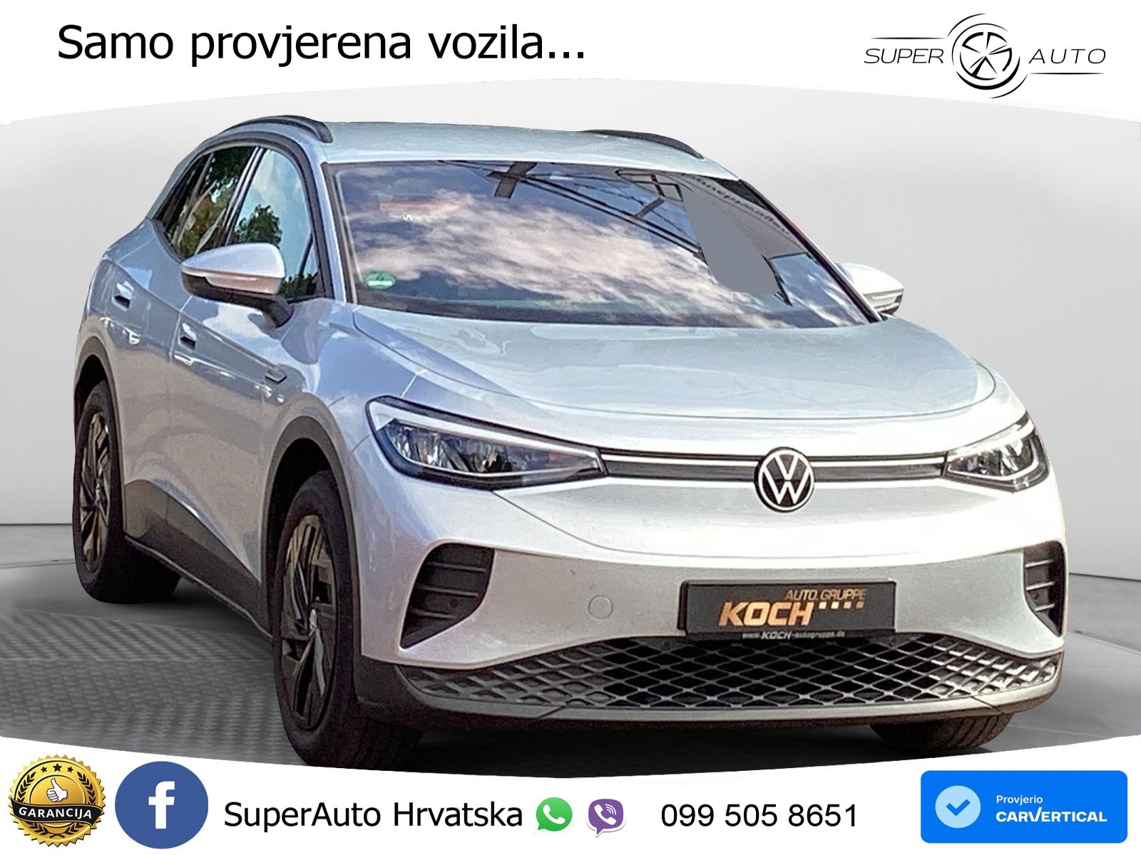 Volkswagen ID.4 Pro Performance 82 kWh (204 KS)
