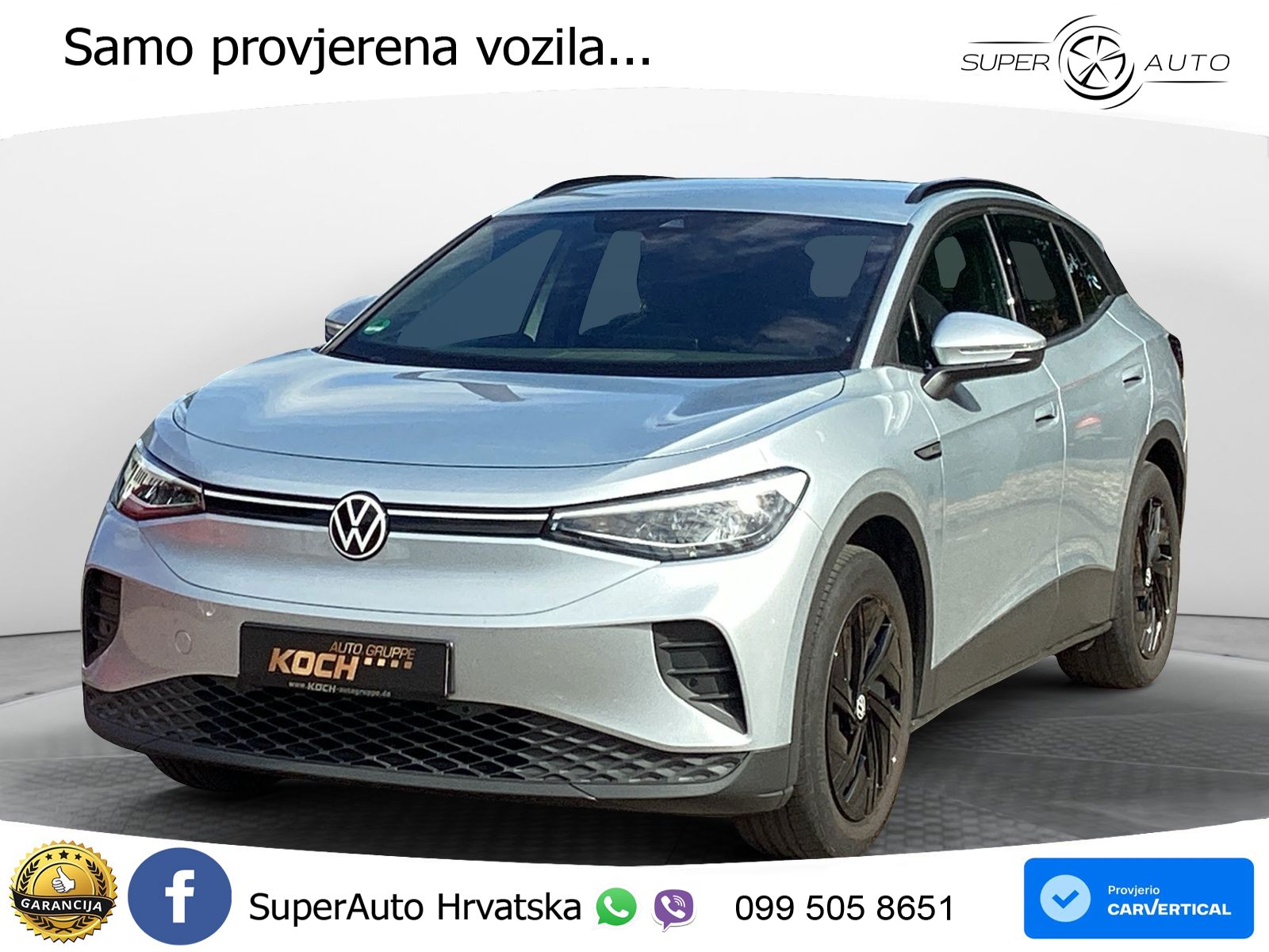 Volkswagen ID.4 Pro Performance 82 kWh (204 KS)