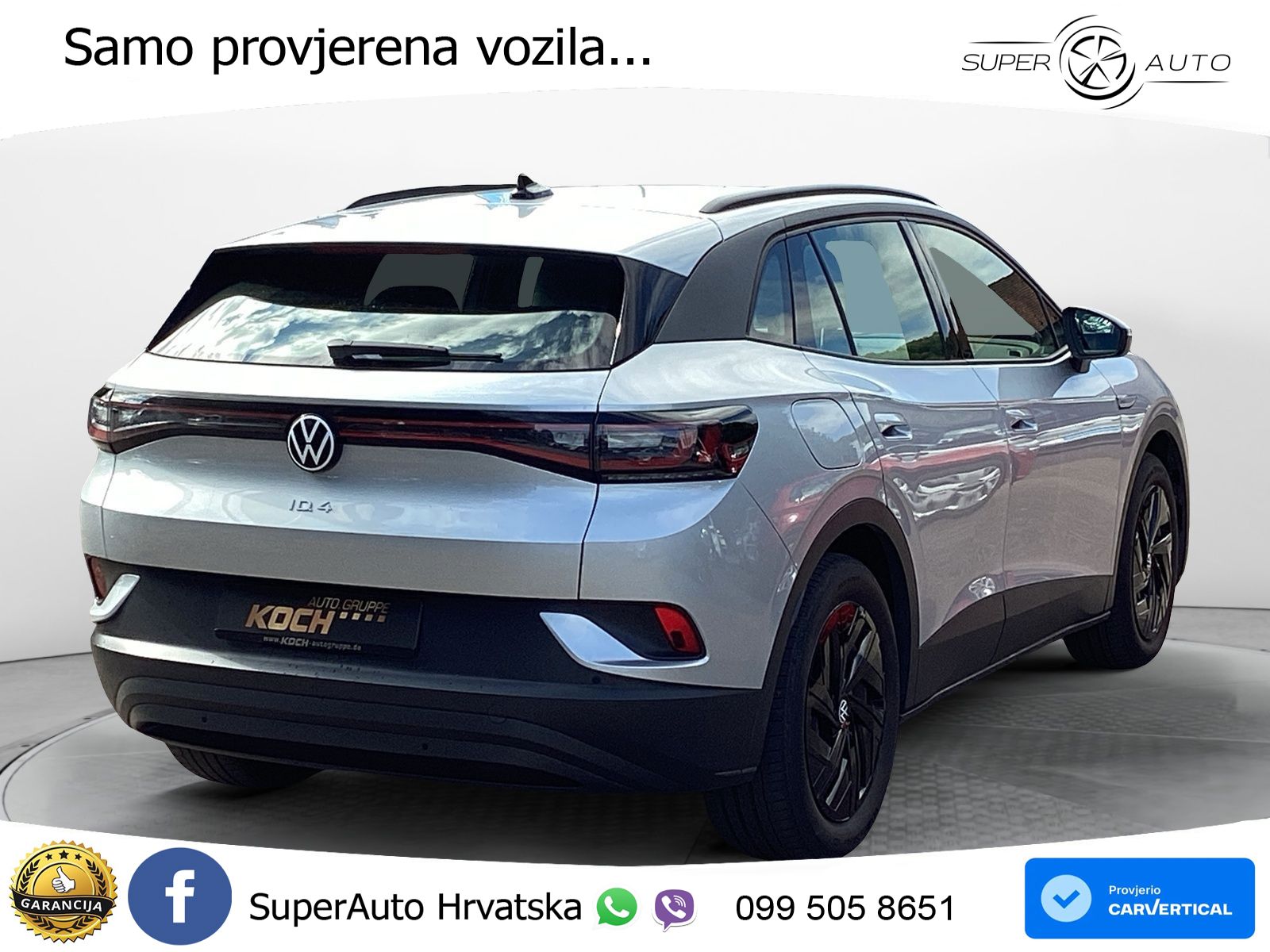 Volkswagen ID.4 Pro Performance 82 kWh (204 KS)