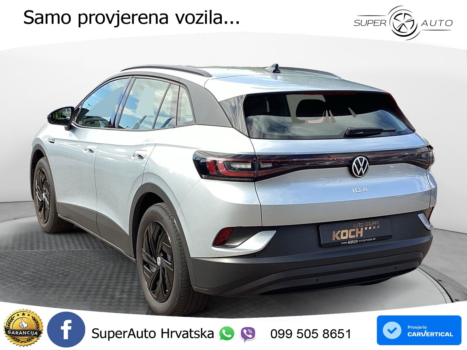 Volkswagen ID.4 Pro Performance 82 kWh (204 KS)