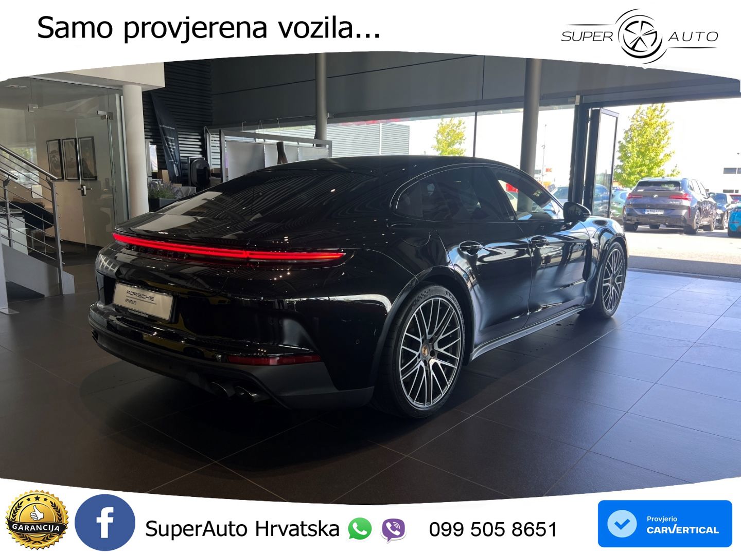 Porsche Panamera 4 2.9 V6 (470 KS) E-Hybrid PDK ZRAČNI+ACC+GR SJED+KAM+PANO