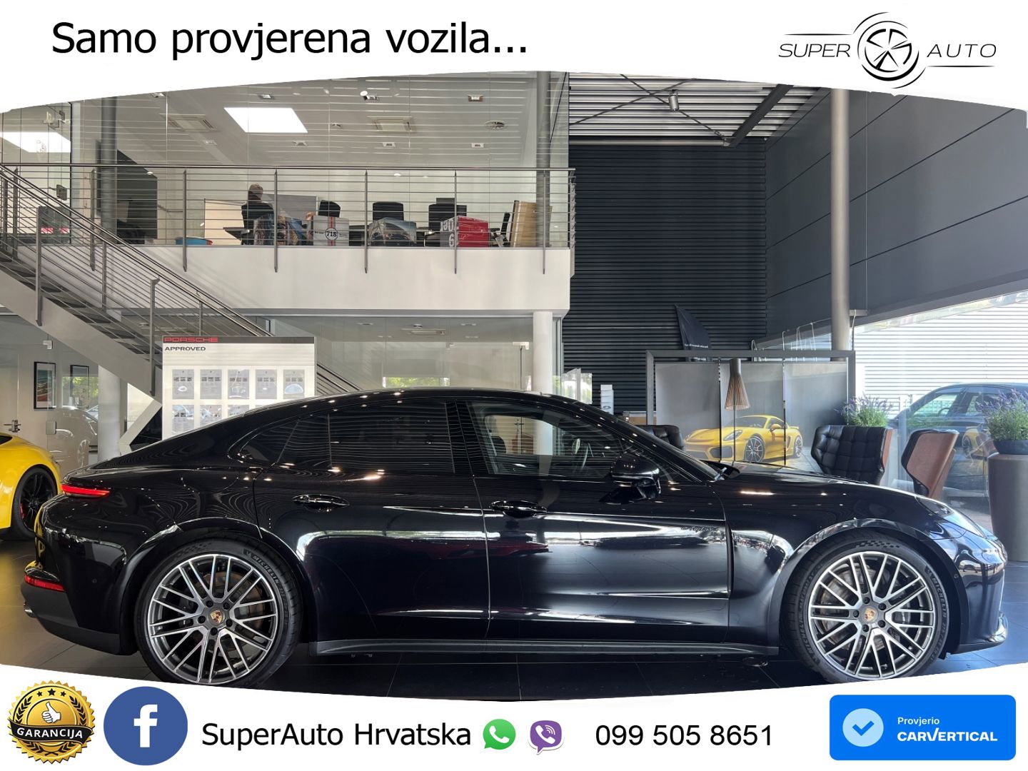 Porsche Panamera 4 2.9 V6 (470 KS) E-Hybrid PDK ZRAČNI+ACC+GR SJED+KAM+PANO