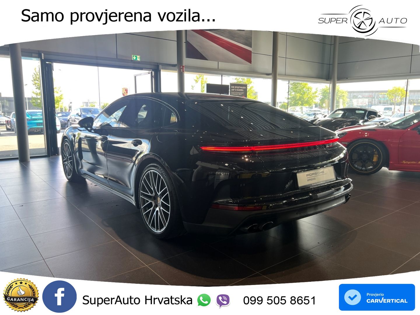 Porsche Panamera 4 2.9 V6 (470 KS) E-Hybrid PDK ZRAČNI+ACC+GR SJED+KAM+PANO