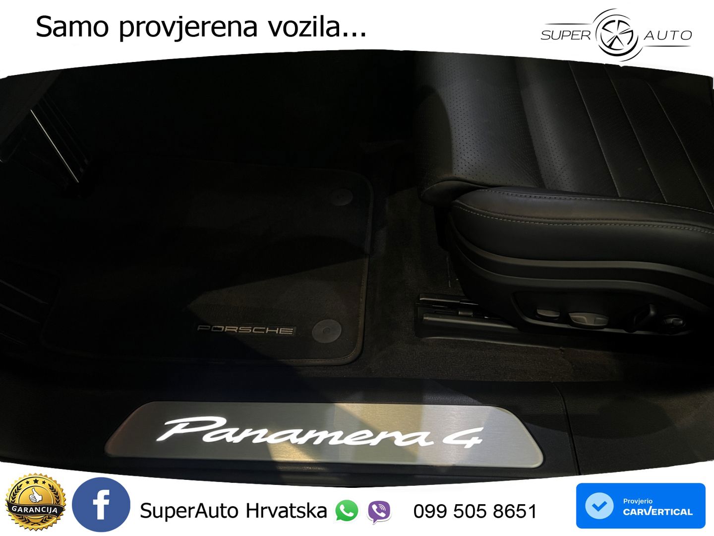 Porsche Panamera 4 2.9 V6 (470 KS) E-Hybrid PDK ZRAČNI+ACC+GR SJED+KAM+PANO
