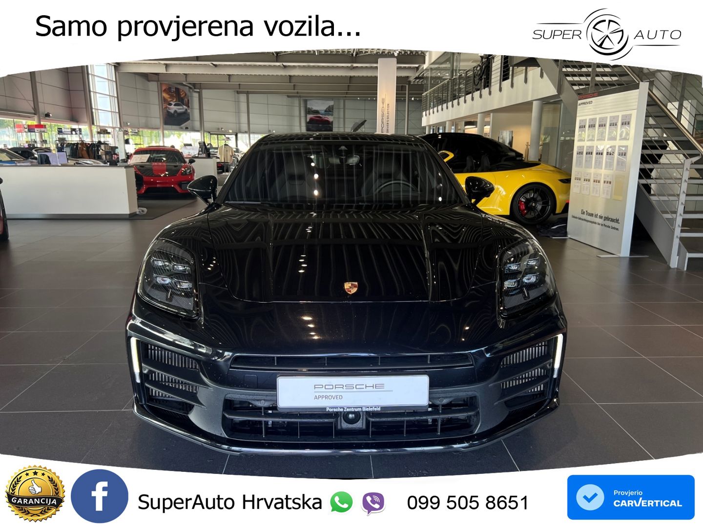 Porsche Panamera 4 2.9 V6 (470 KS) E-Hybrid PDK ZRAČNI+ACC+GR SJED+KAM+PANO