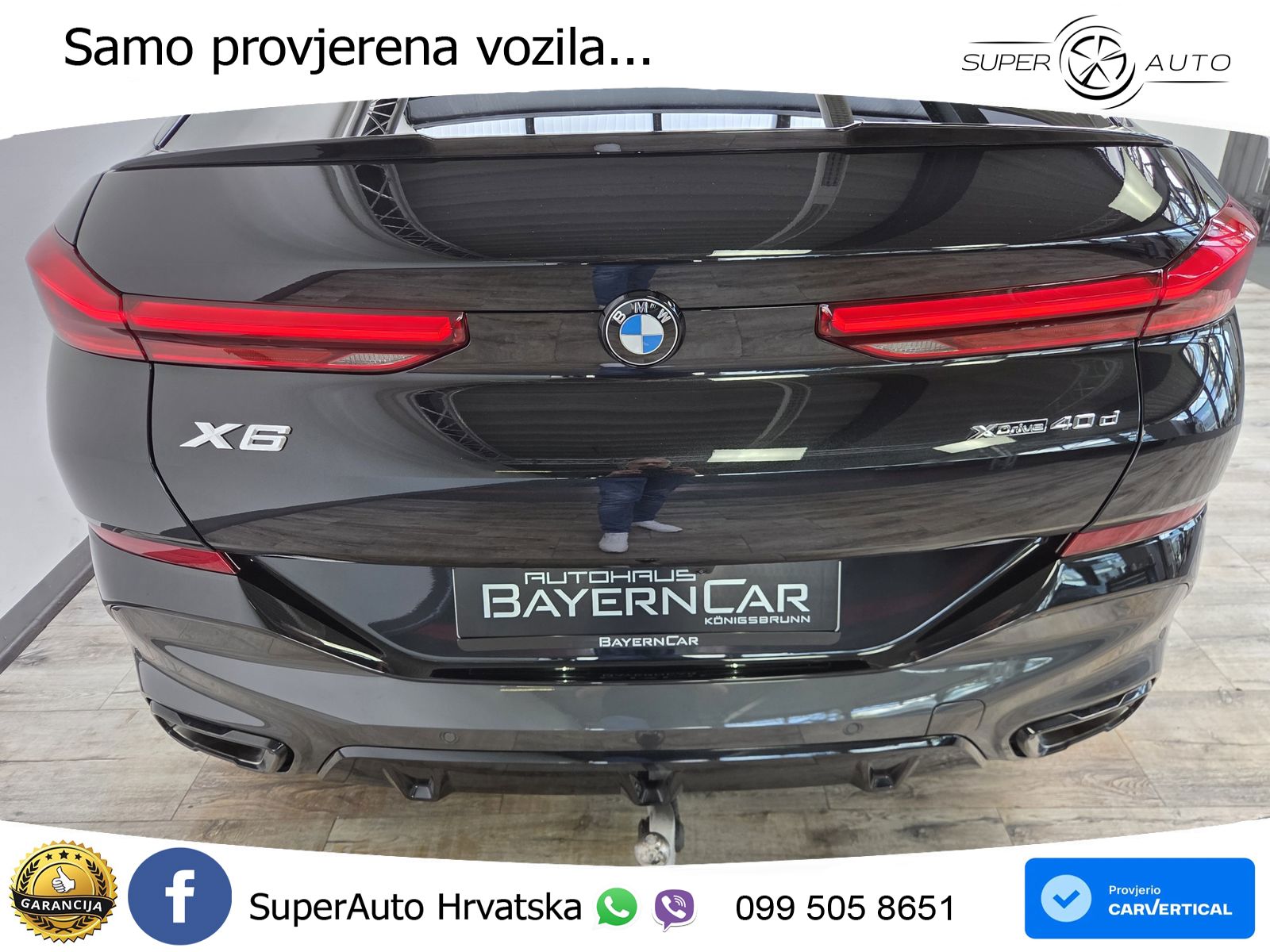 BMW X6 40d (352 KS) xDrive Steptronic M Sport LED+GR SJED+ACC