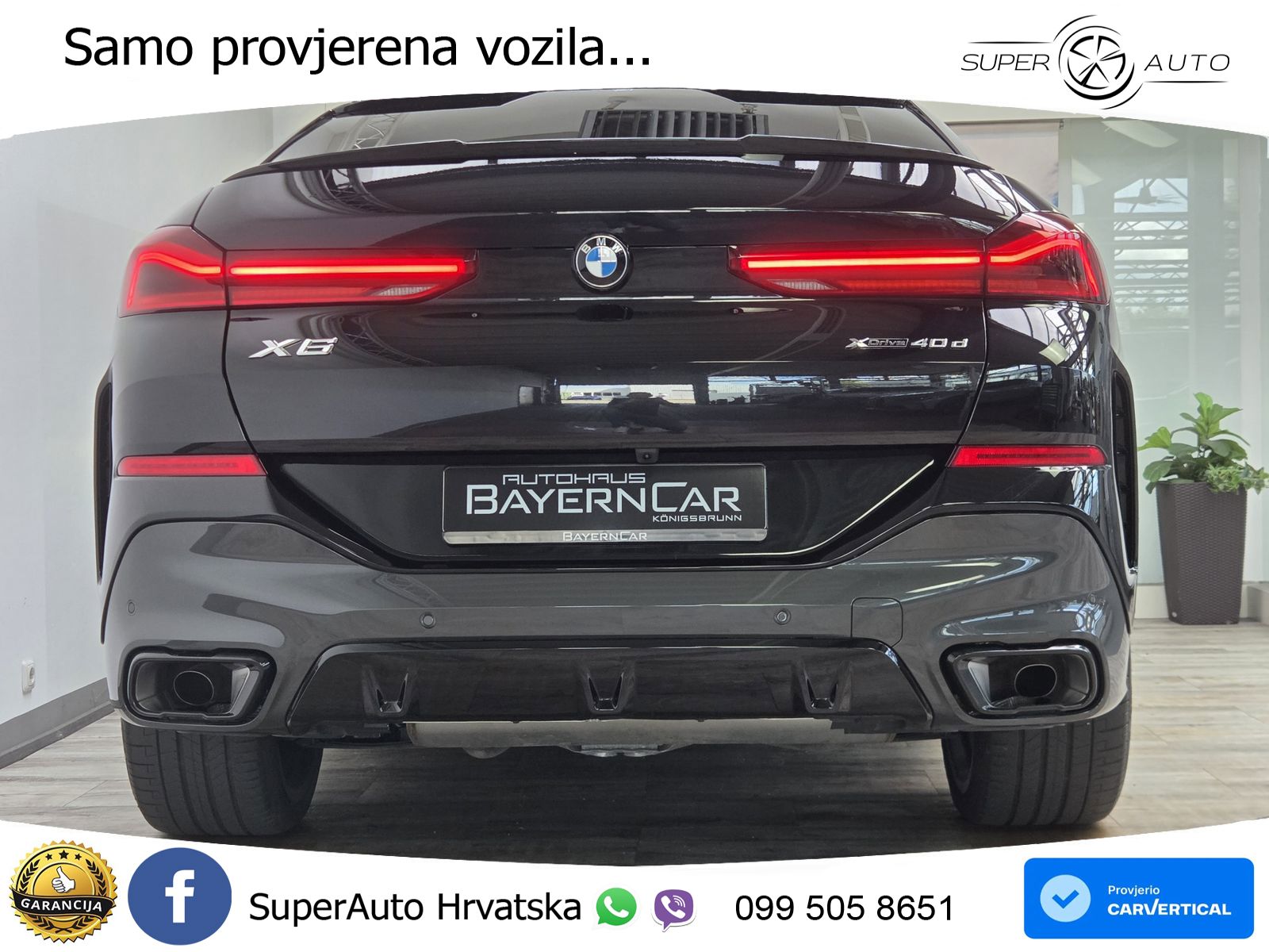 BMW X6 40d (352 KS) xDrive Steptronic M Sport LED+GR SJED+ACC