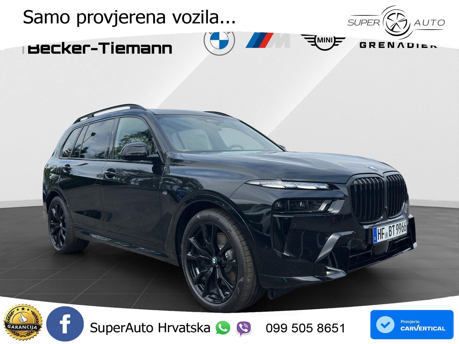 BMW X7 40d (352 KS) xDrive Steptronic LED+GR SJED+ACC