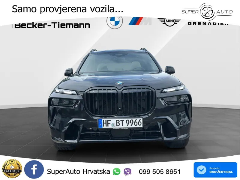 BMW X7 40d (352 KS) xDrive Steptronic LED+GR SJED+ACC