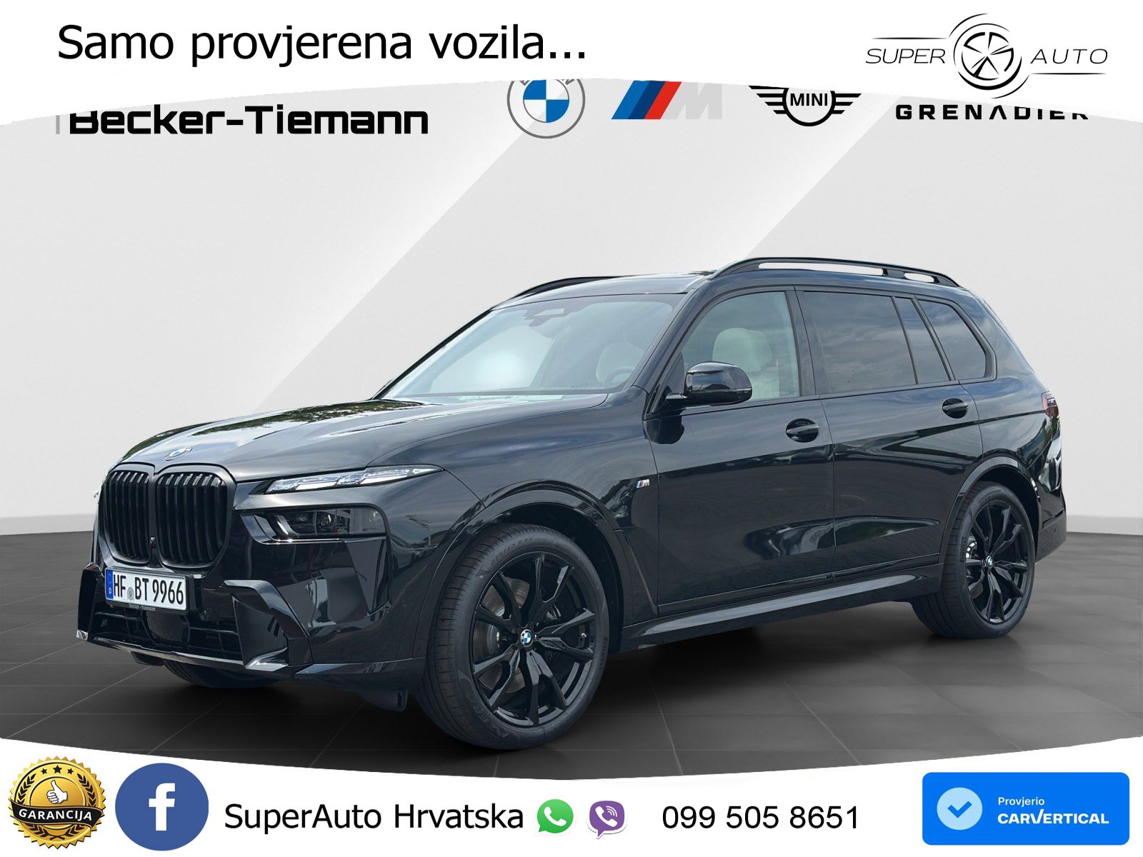 BMW X7 40d (352 KS) xDrive Steptronic LED+GR SJED+ACC