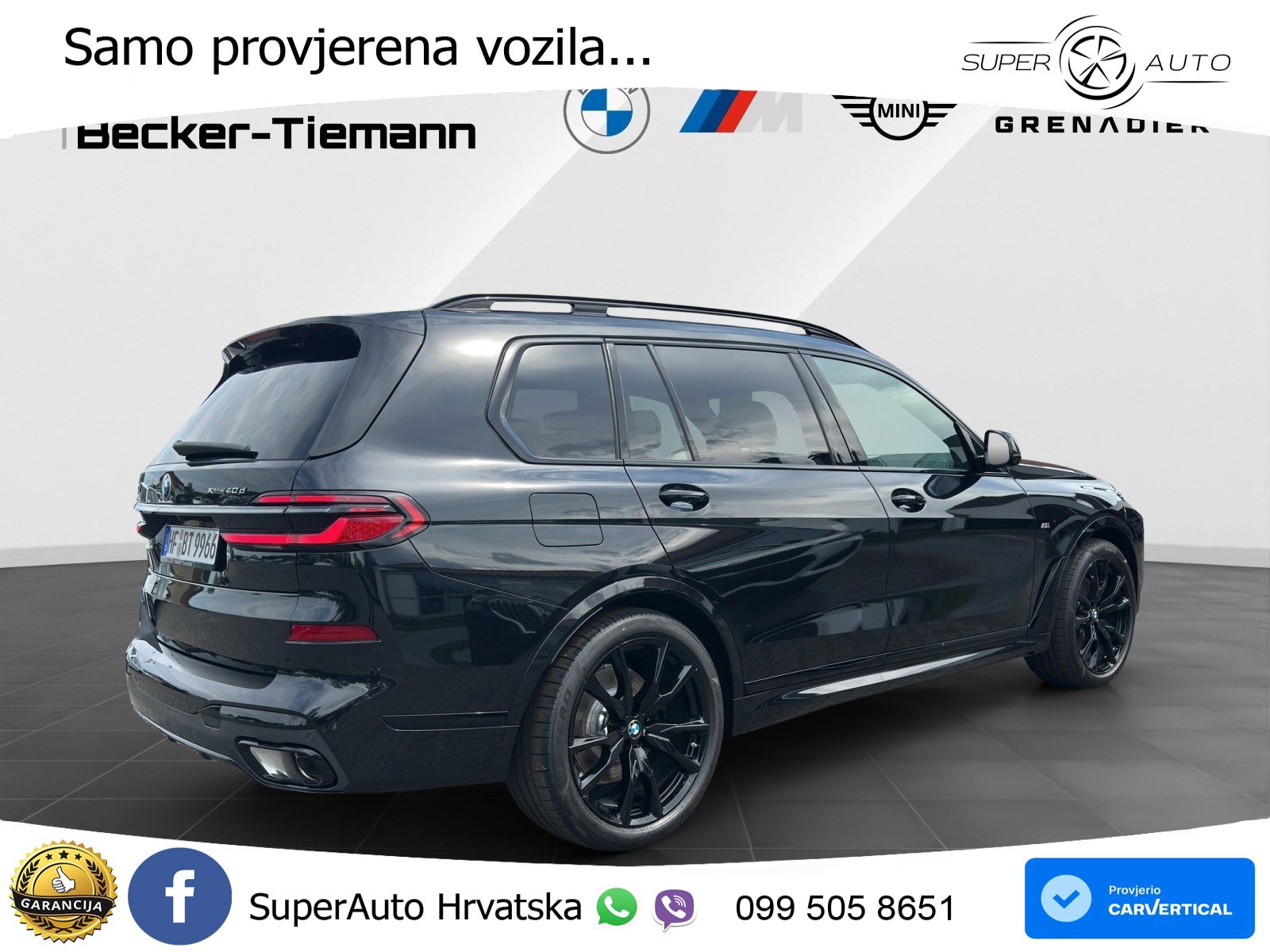 BMW X7 40d (352 KS) xDrive Steptronic LED+GR SJED+ACC