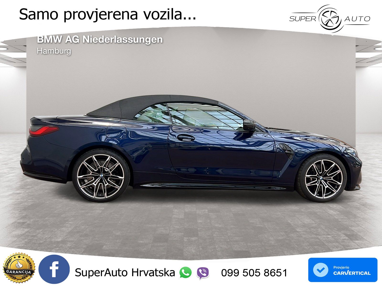 BMW M4 Convertible Competition 3.0 (510 KS) xDrive Steptronic