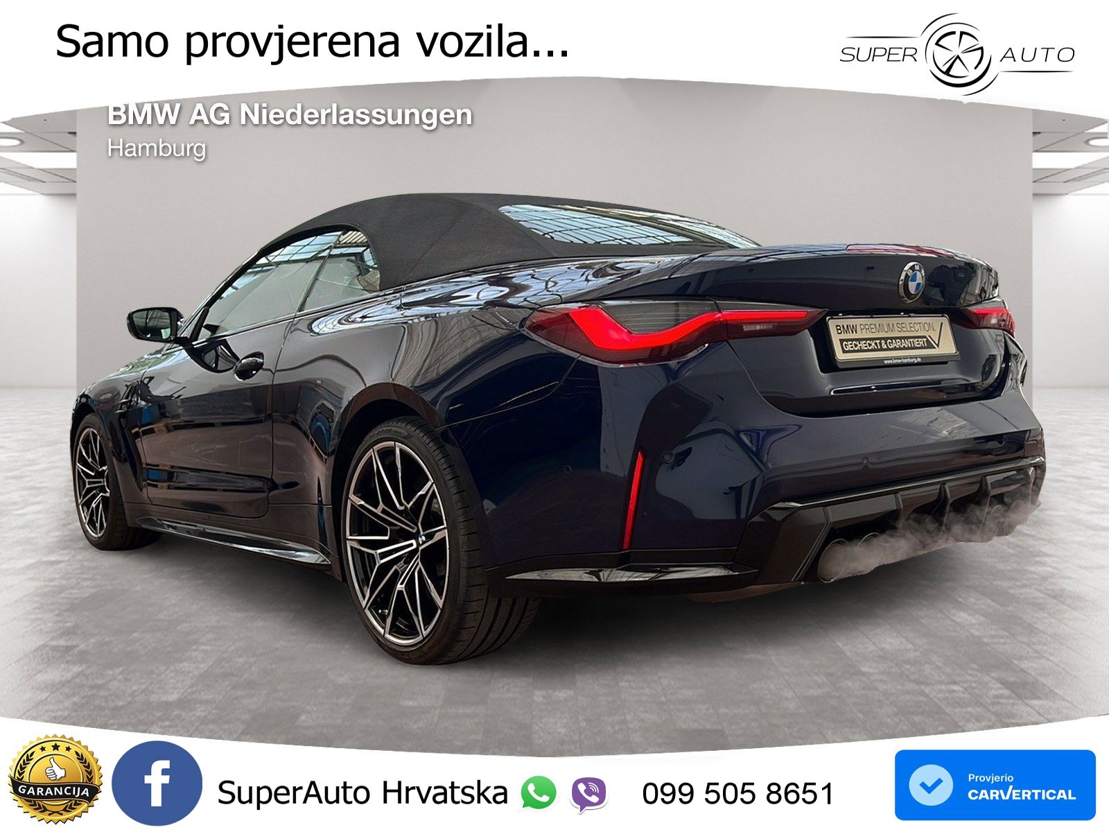 BMW M4 Convertible Competition 3.0 (510 KS) xDrive Steptronic