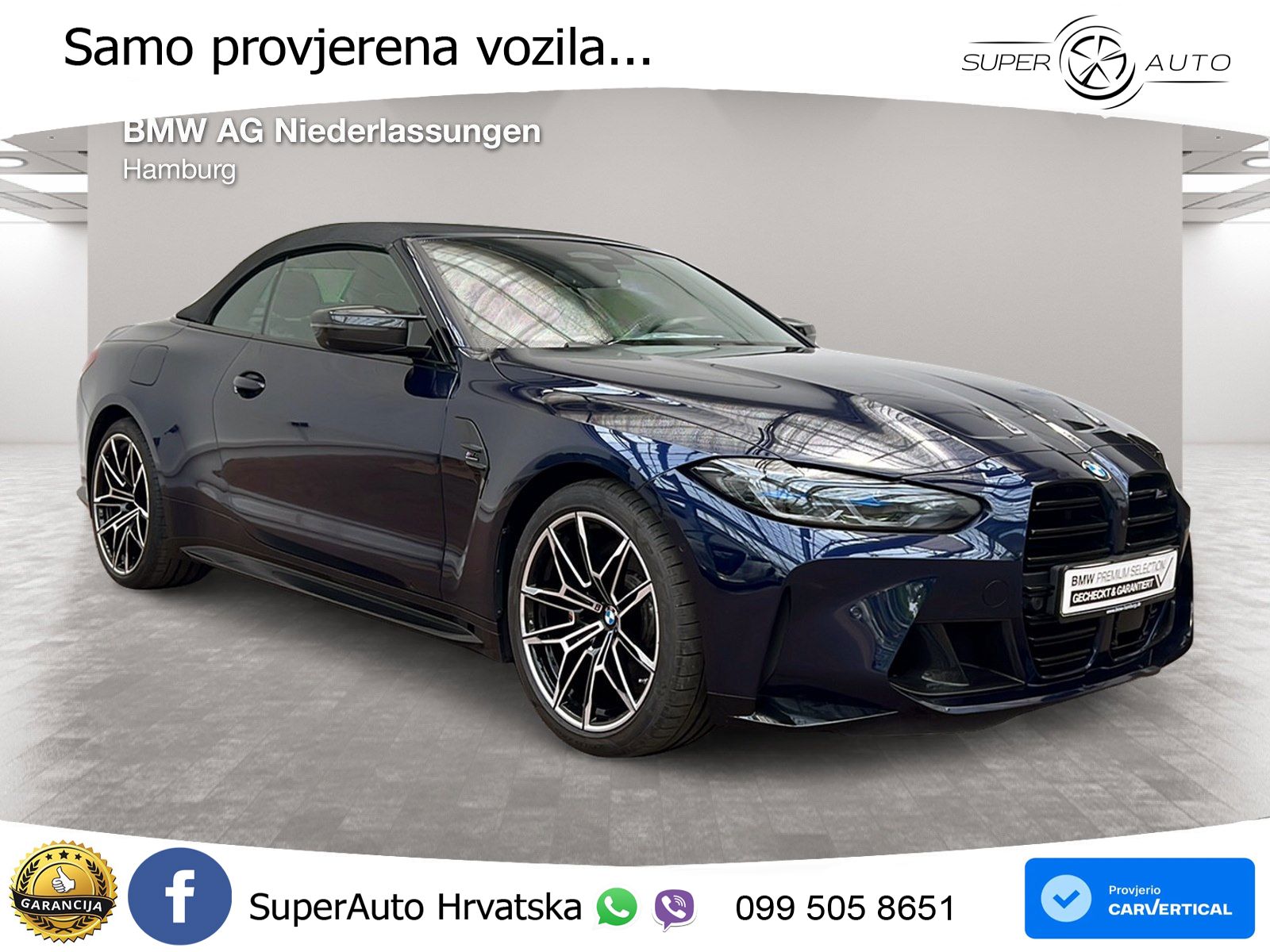 BMW M4 Convertible Competition 3.0 (510 KS) xDrive Steptronic