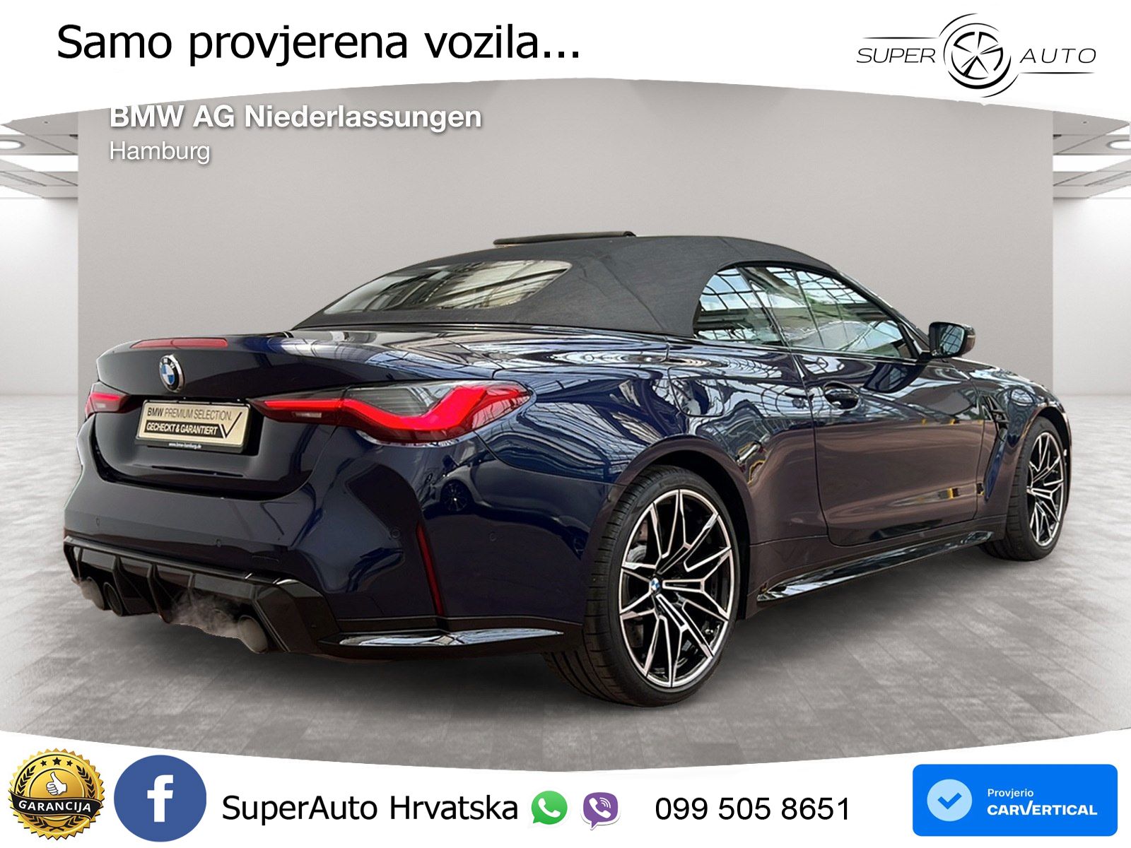 BMW M4 Convertible Competition 3.0 (510 KS) xDrive Steptronic