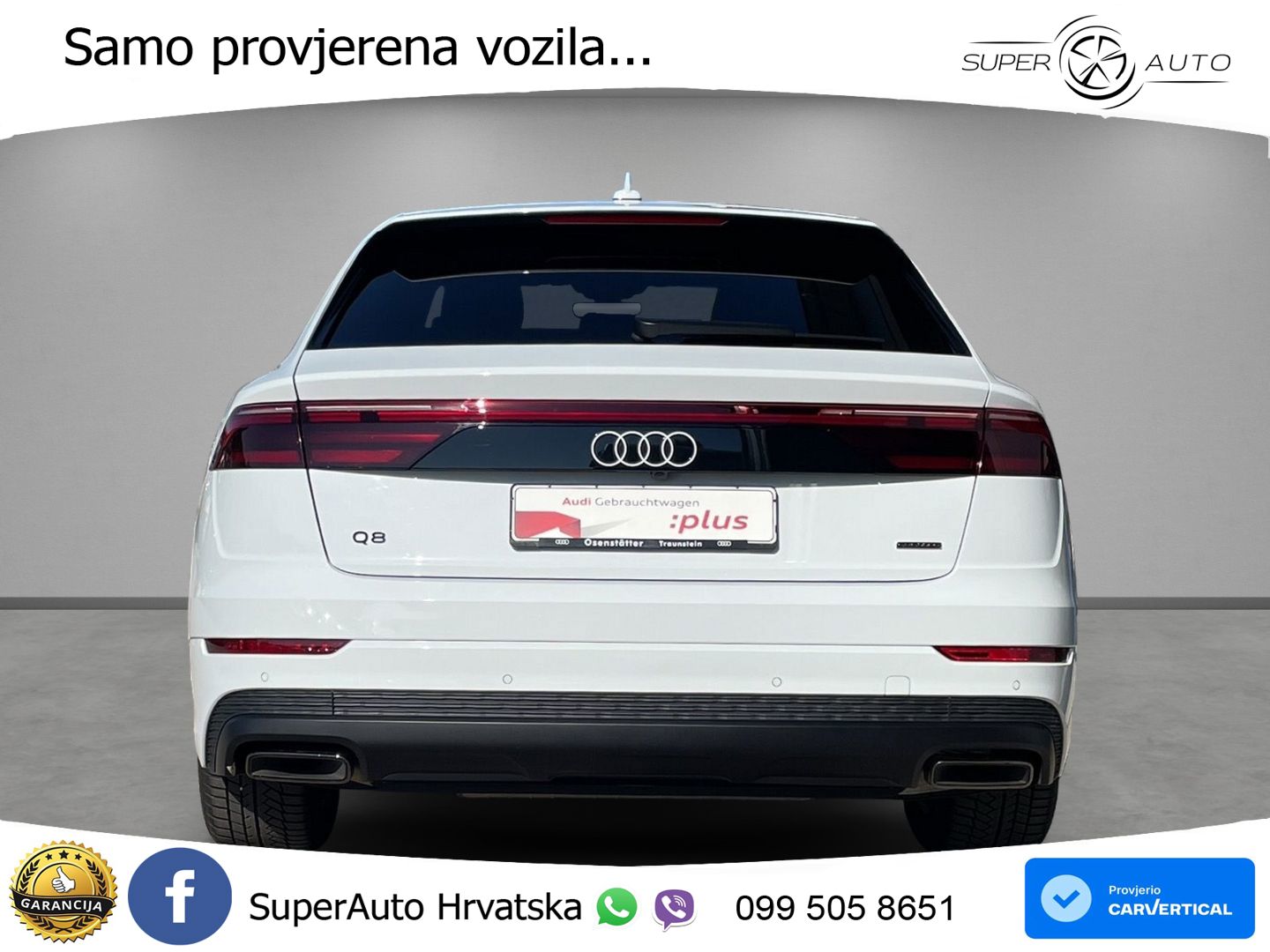 Audi Q8 50 TDI V6 (286 KS) quattro Tiptronic