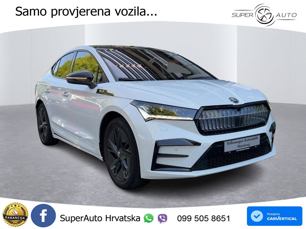 Škoda Enyaq Coupe iV RS 82 kWh (299 KS) AWD Suite LED+GR SJED+ACC