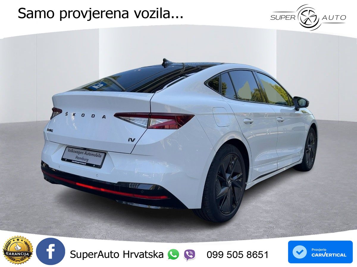 Škoda Enyaq Coupe iV RS 82 kWh (299 KS) AWD Suite LED+GR SJED+ACC