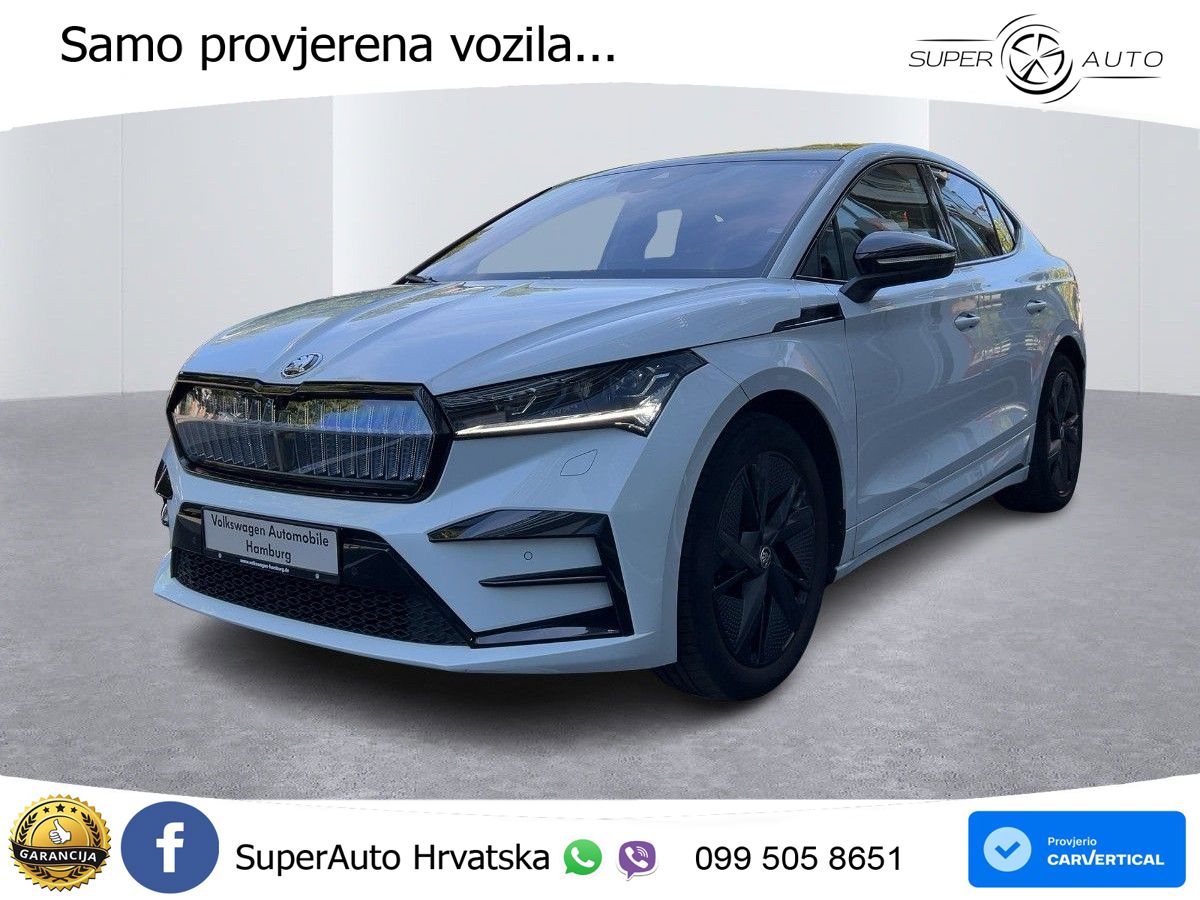 Škoda Enyaq Coupe iV RS 82 kWh (299 KS) AWD Suite LED+GR SJED+ACC