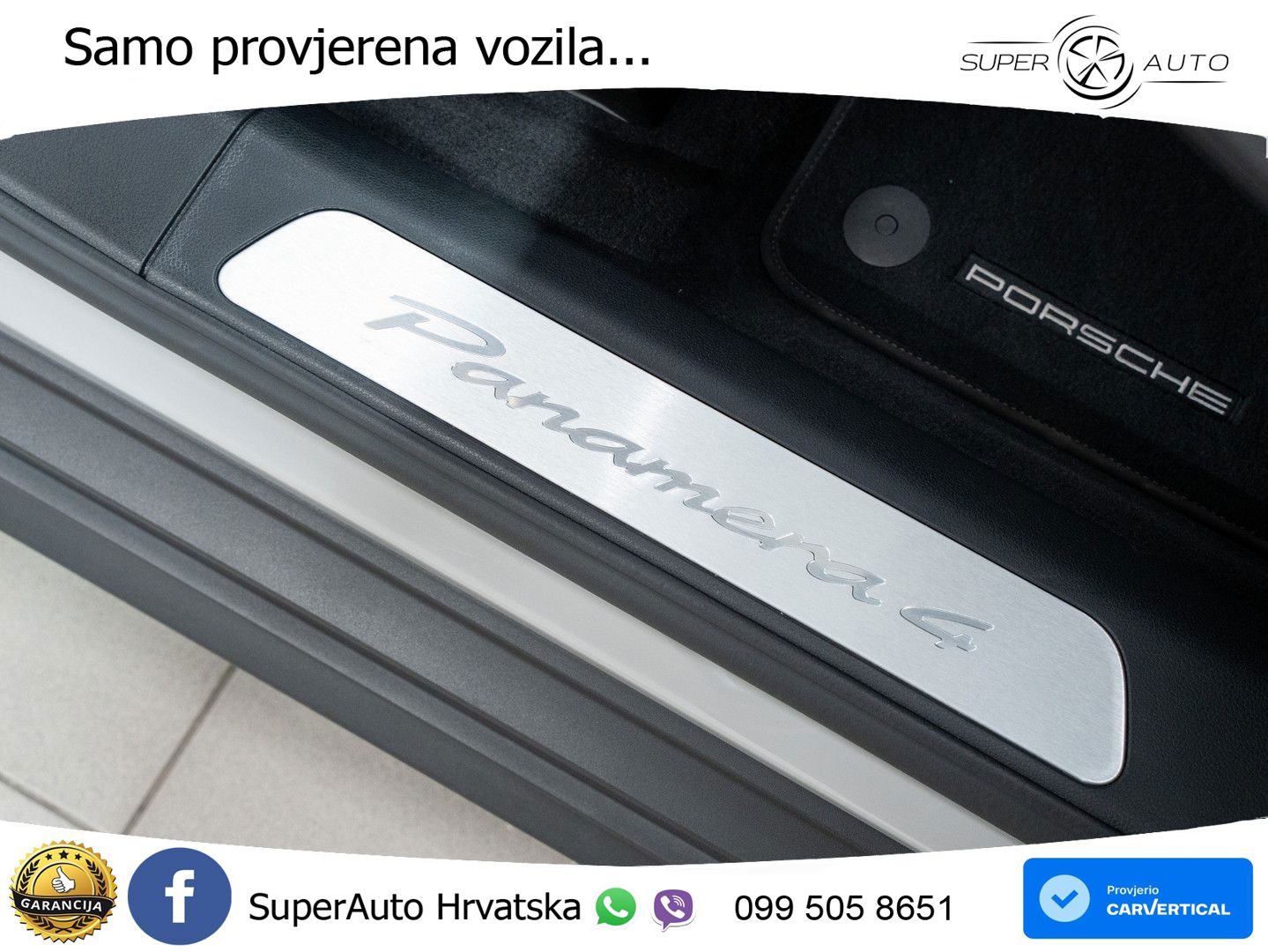 Porsche Panamera 4 2.9 V6 (470 KS) E-Hybrid PDK ACC+HEAD+GR SJED+360+PANO