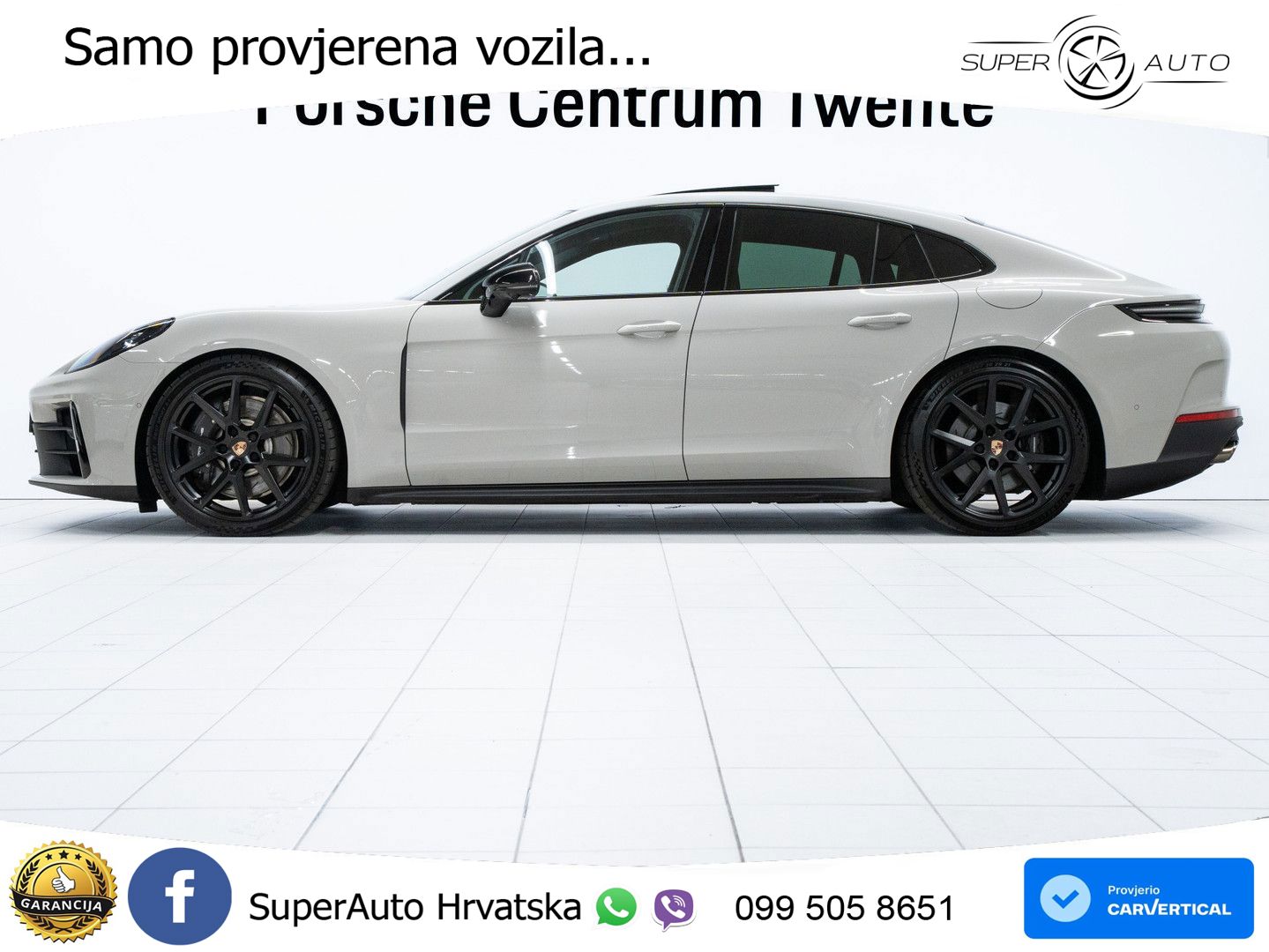 Porsche Panamera 4 2.9 V6 (470 KS) E-Hybrid PDK ACC+HEAD+GR SJED+360+PANO