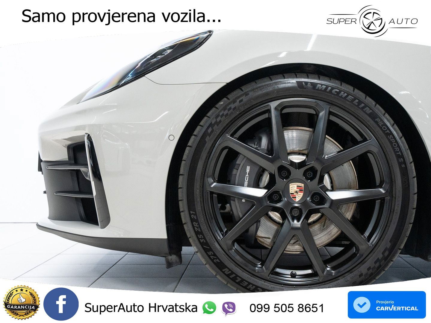 Porsche Panamera 4 2.9 V6 (470 KS) E-Hybrid PDK ACC+HEAD+GR SJED+360+PANO