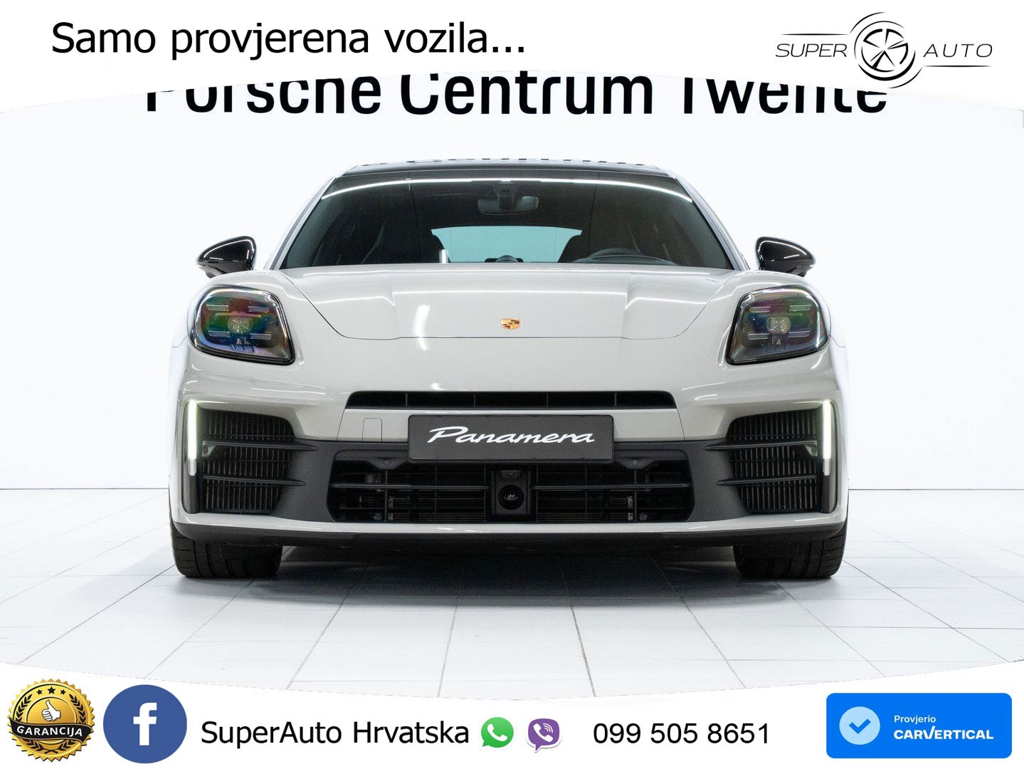 Porsche Panamera 4 2.9 V6 (470 KS) E-Hybrid PDK ACC+HEAD+GR SJED+360+PANO