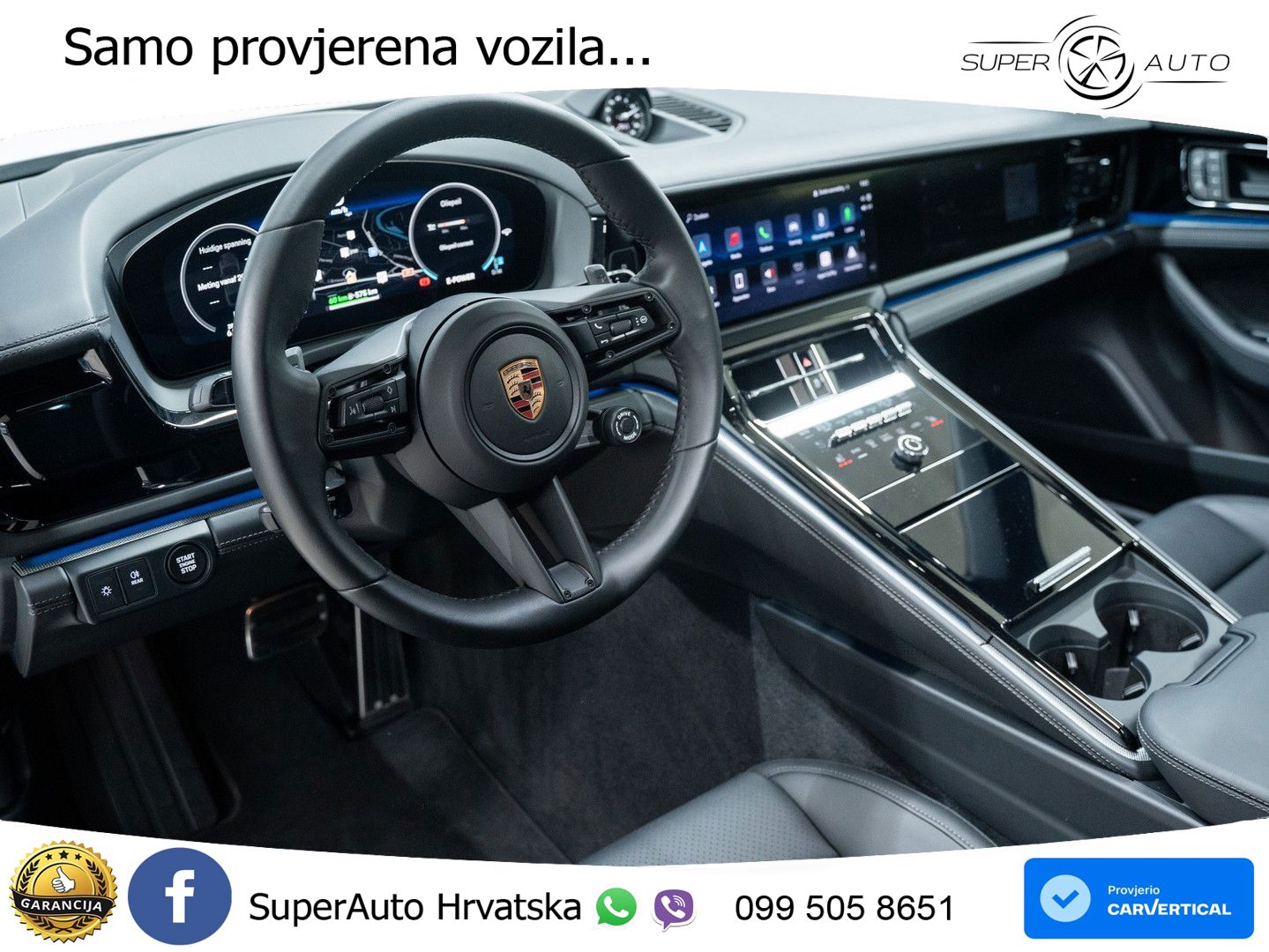 Porsche Panamera 4 2.9 V6 (470 KS) E-Hybrid PDK ACC+HEAD+GR SJED+360+PANO