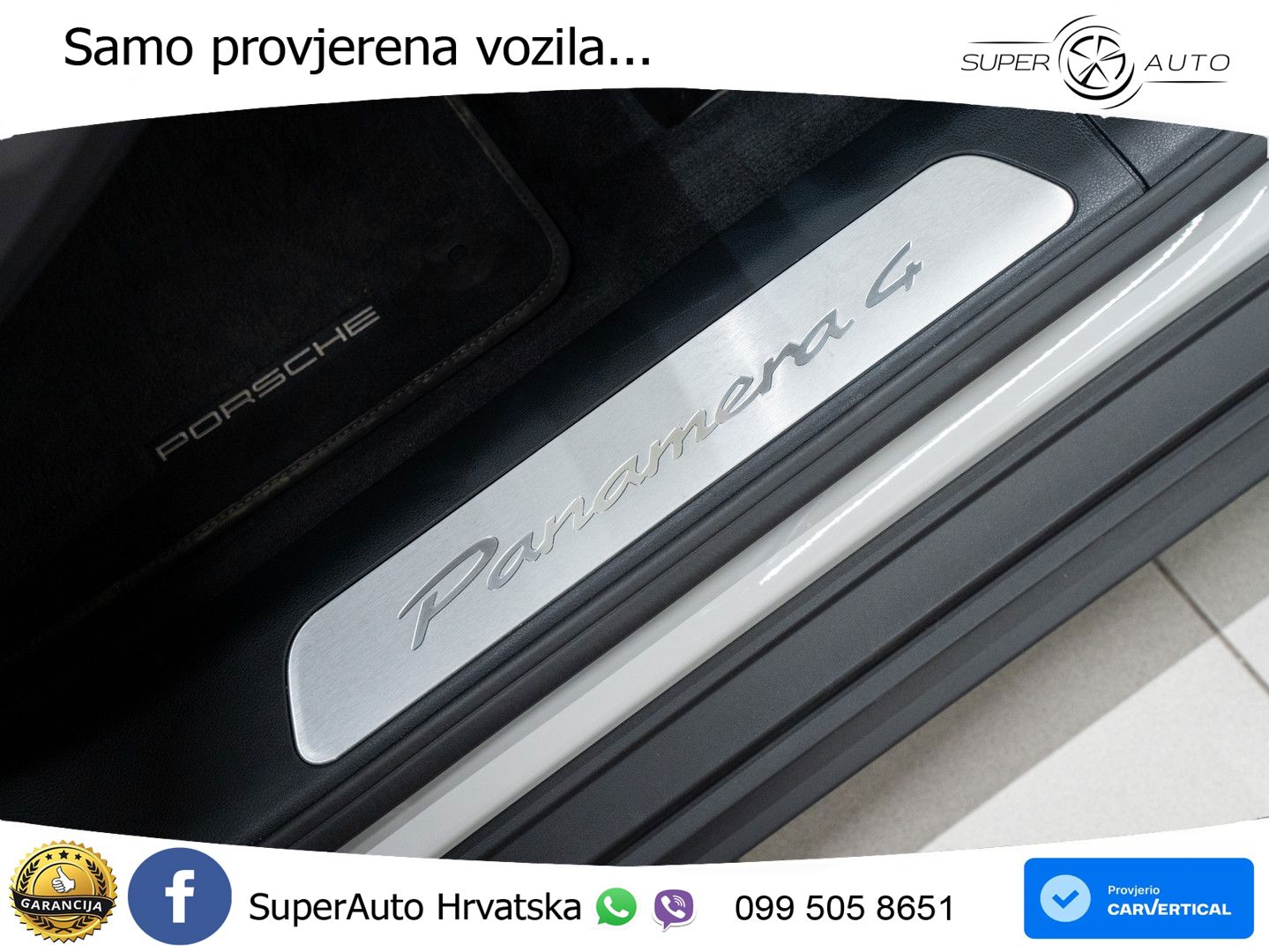 Porsche Panamera 4 2.9 V6 (470 KS) E-Hybrid PDK ACC+HEAD+GR SJED+360+PANO