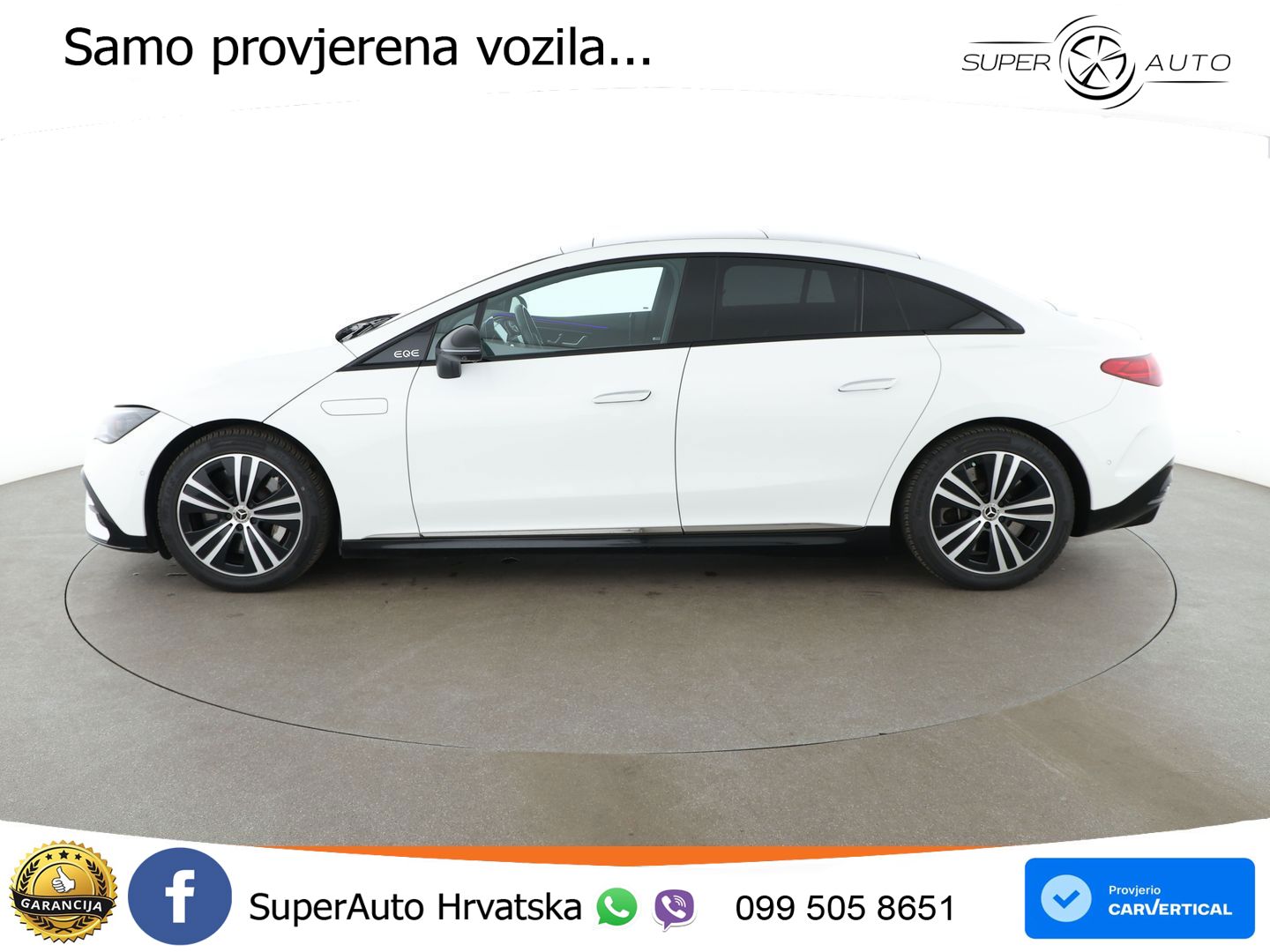 Mercedes EQE 350+ 105 kWh (292 KS)