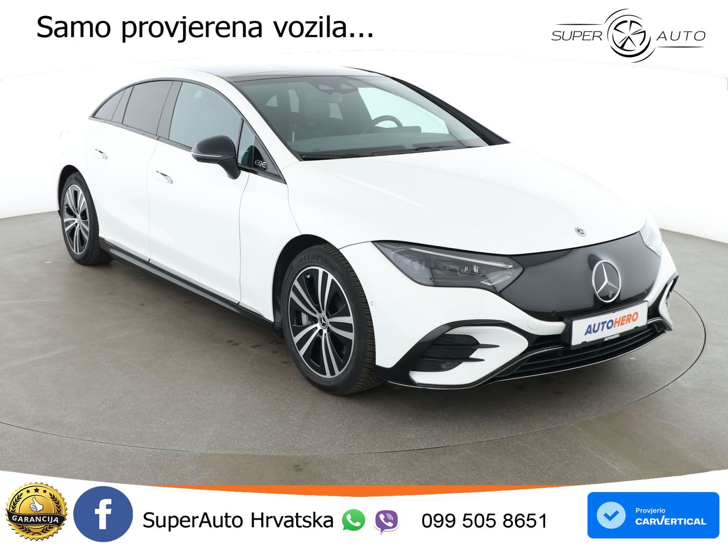 Mercedes EQE 350+ 105 kWh (292 KS)