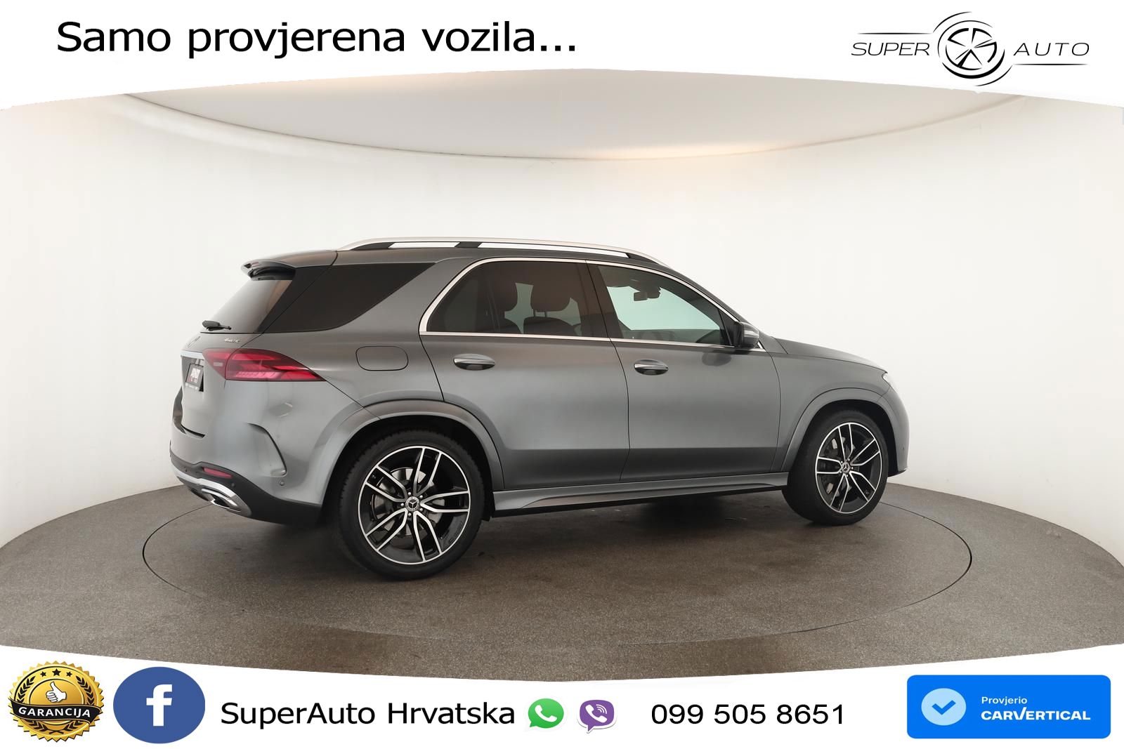 Mercedes GLE 450 3.0 (381 KS) EQ Boost 4MATIC 9G-TRONIC AMG LED+GR SJED+ACC