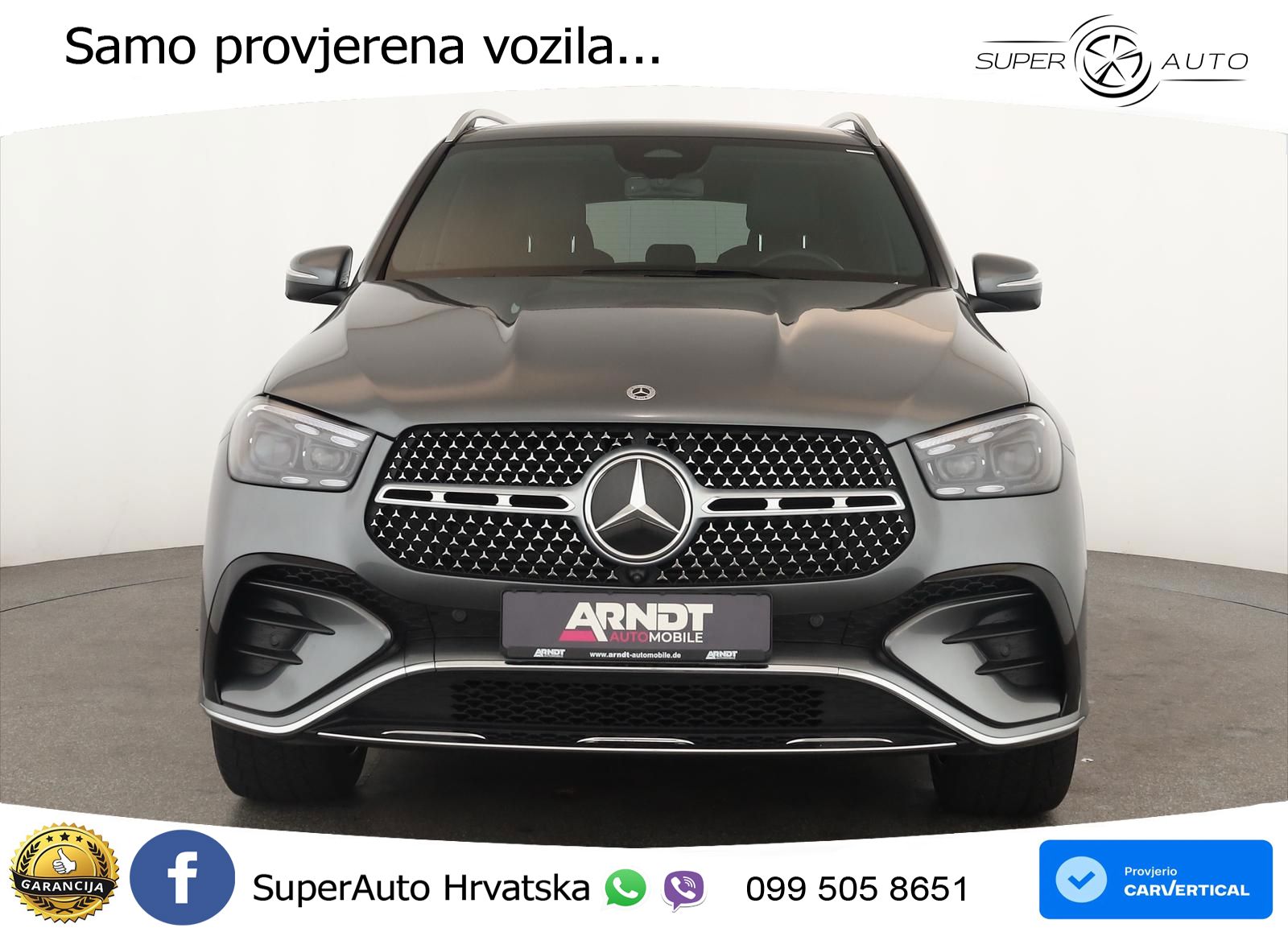 Mercedes GLE 450 3.0 (381 KS) EQ Boost 4MATIC 9G-TRONIC AMG LED+GR SJED+ACC