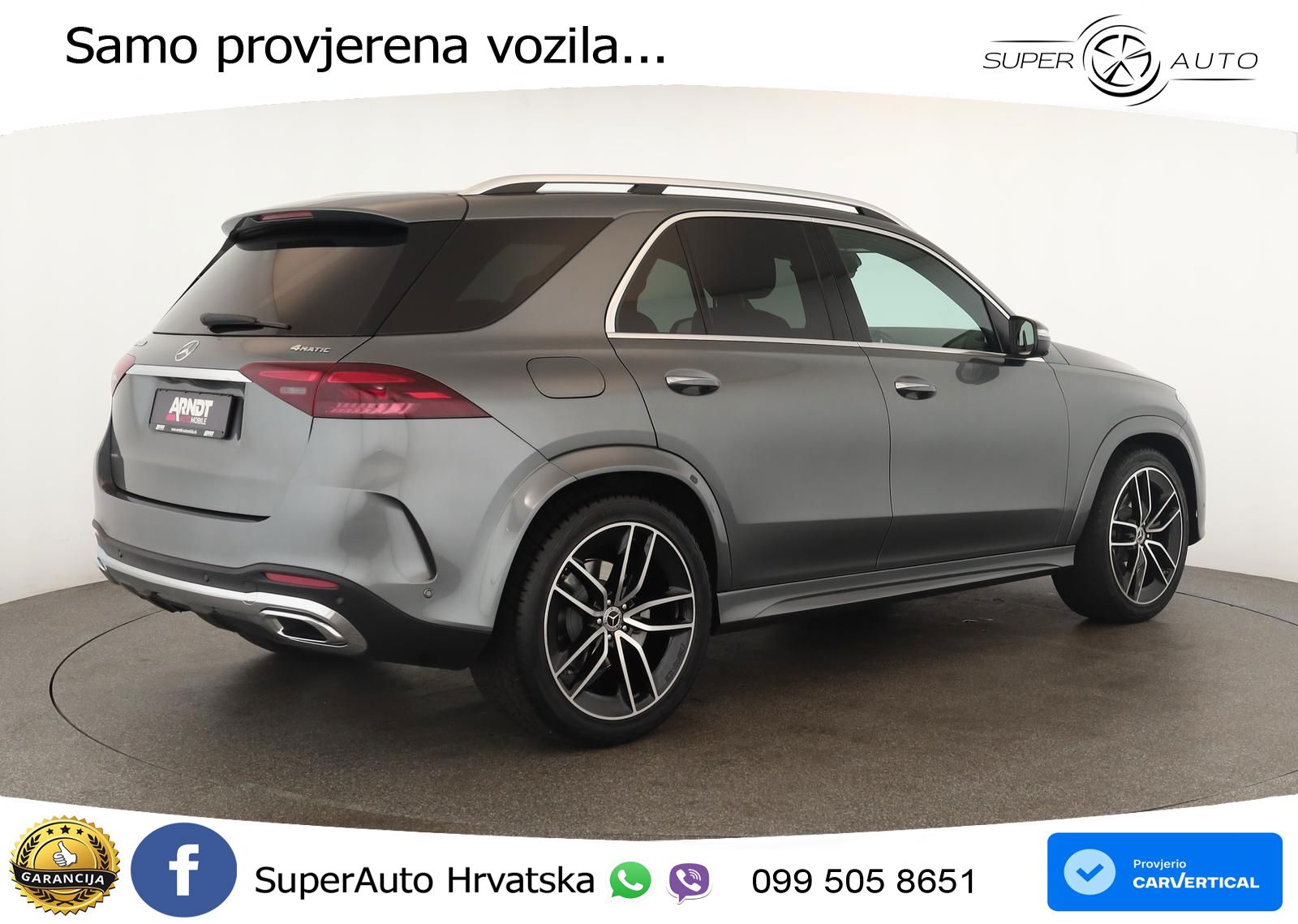 Mercedes GLE 450 3.0 (381 KS) EQ Boost 4MATIC 9G-TRONIC AMG LED+GR SJED+ACC