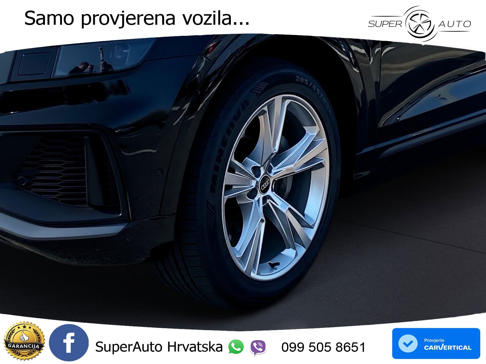 Audi Q8 55 TFSIe V6 (381 KS) quattro tiptronic S line LED+GR SJED+ACC