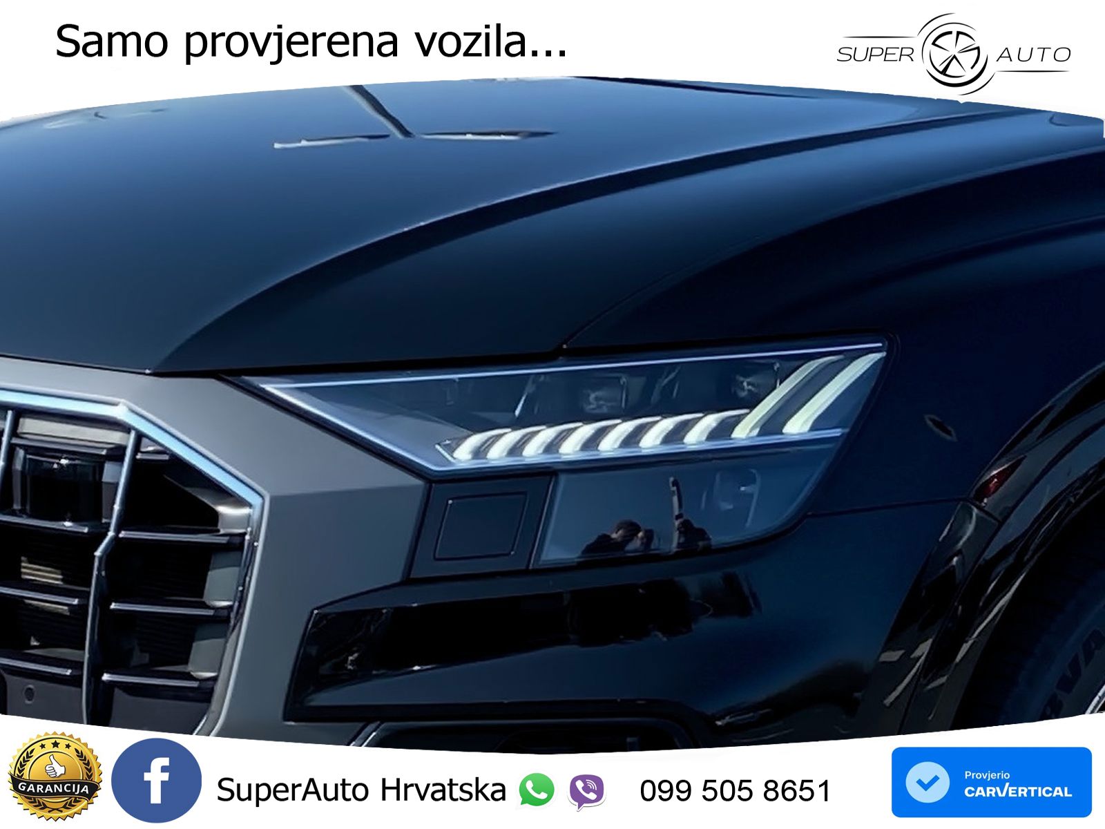 Audi Q8 55 TFSIe V6 (381 KS) quattro tiptronic S line LED+GR SJED+ACC