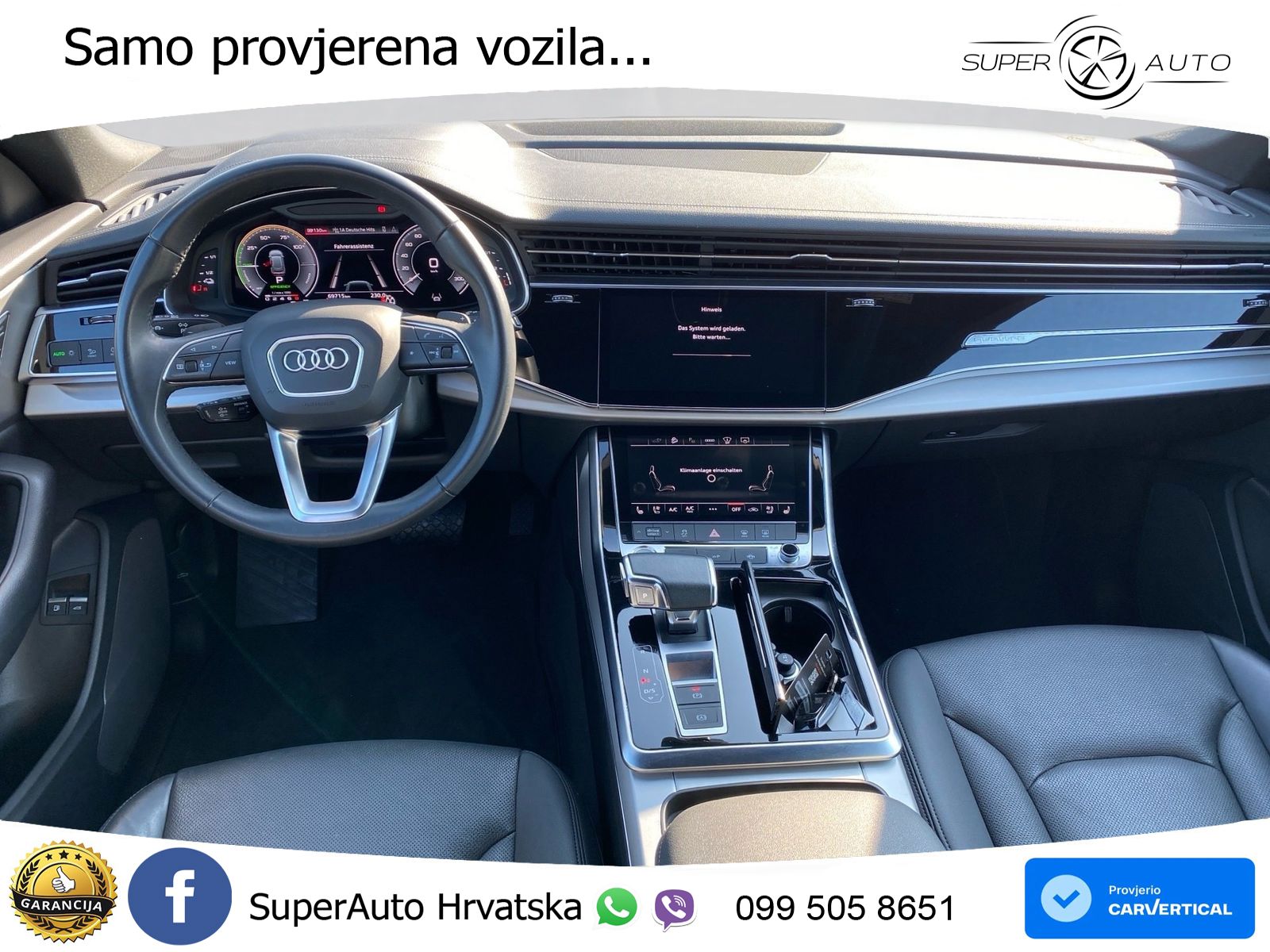 Audi Q8 55 TFSIe V6 (381 KS) quattro tiptronic S line LED+GR SJED+ACC