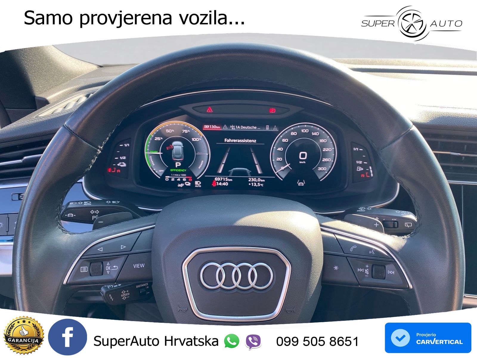 Audi Q8 55 TFSIe V6 (381 KS) quattro tiptronic S line LED+GR SJED+ACC