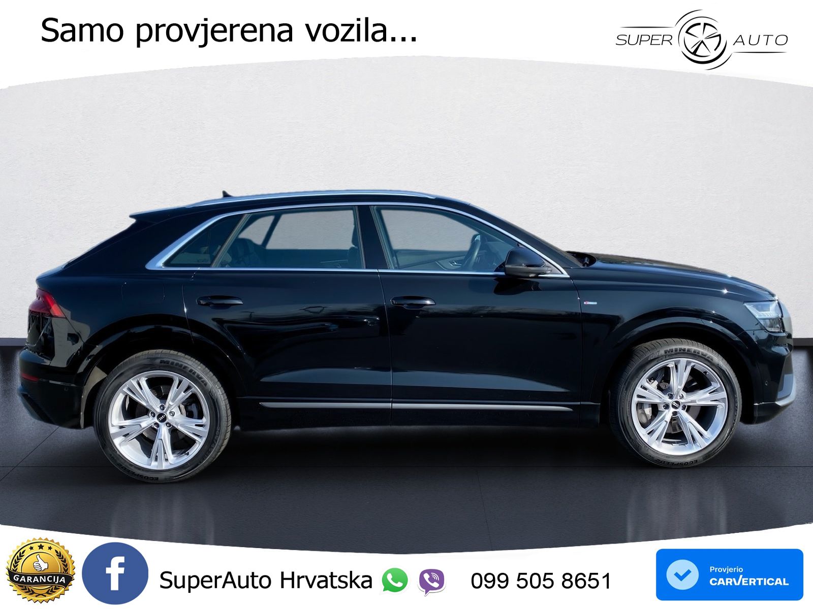 Audi Q8 55 TFSIe V6 (381 KS) quattro tiptronic S line LED+GR SJED+ACC