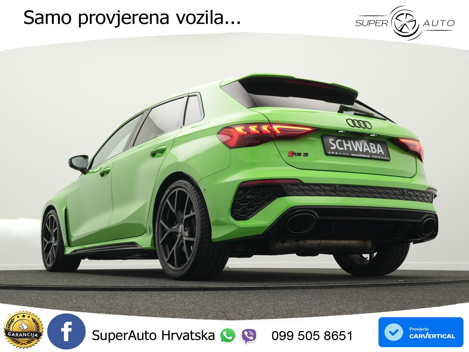 Audi RS3 Sedan 2.5 TFSI (400 KS) quattro S tronic LED+GR SJED+ACC